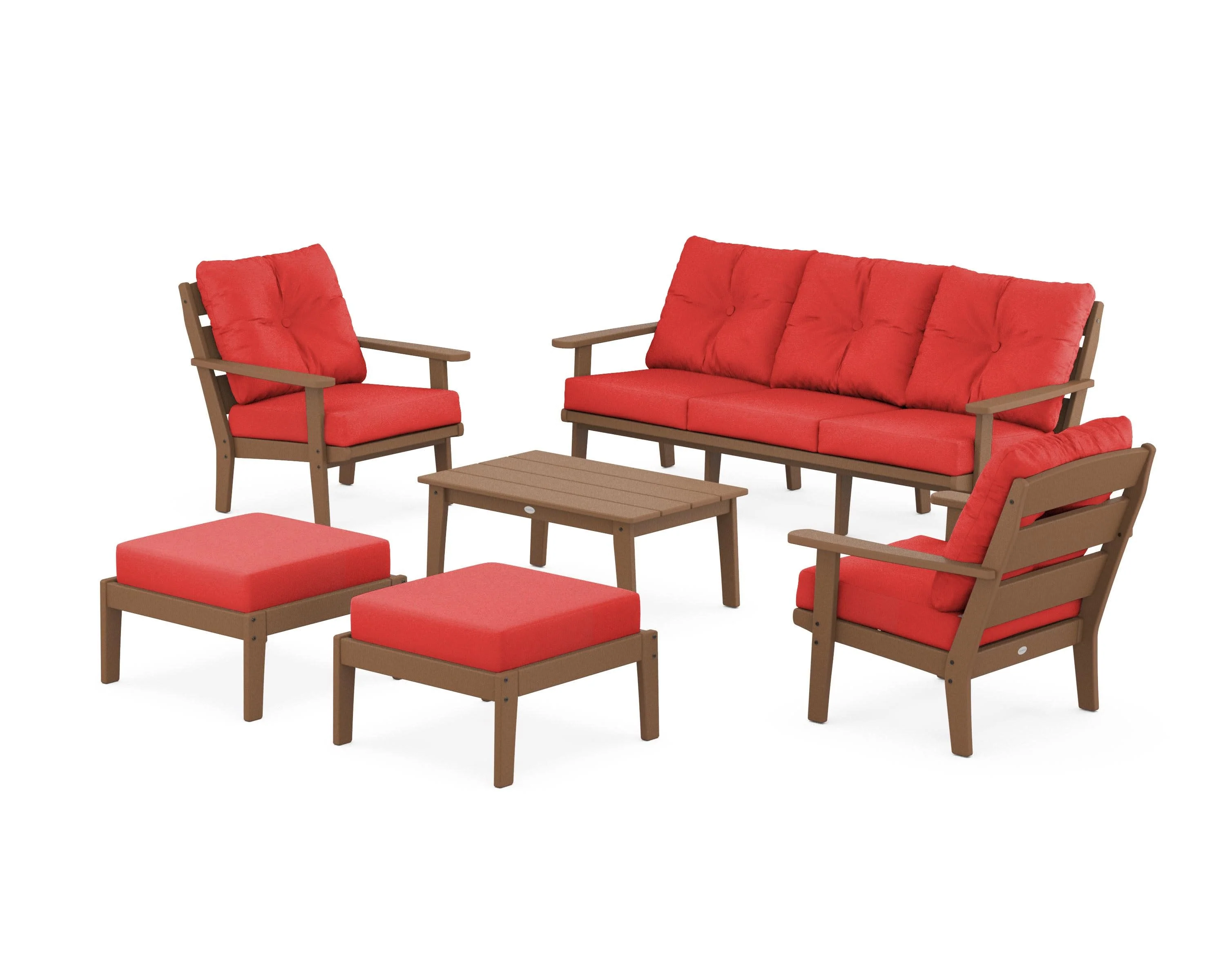 Lakeside 6-Piece Lounge Sofa Set - Image 157