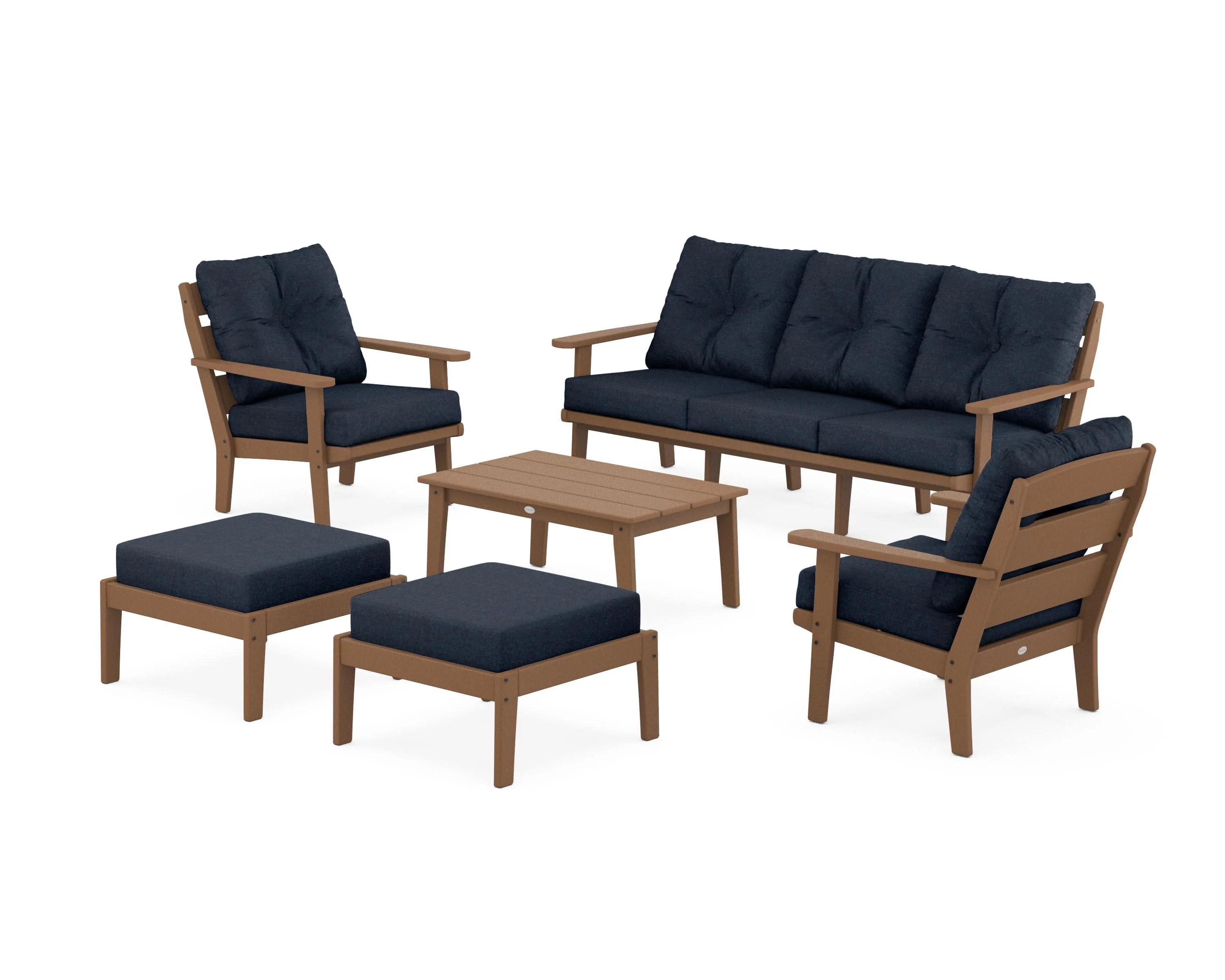 Lakeside 6-Piece Lounge Sofa Set - Image 165