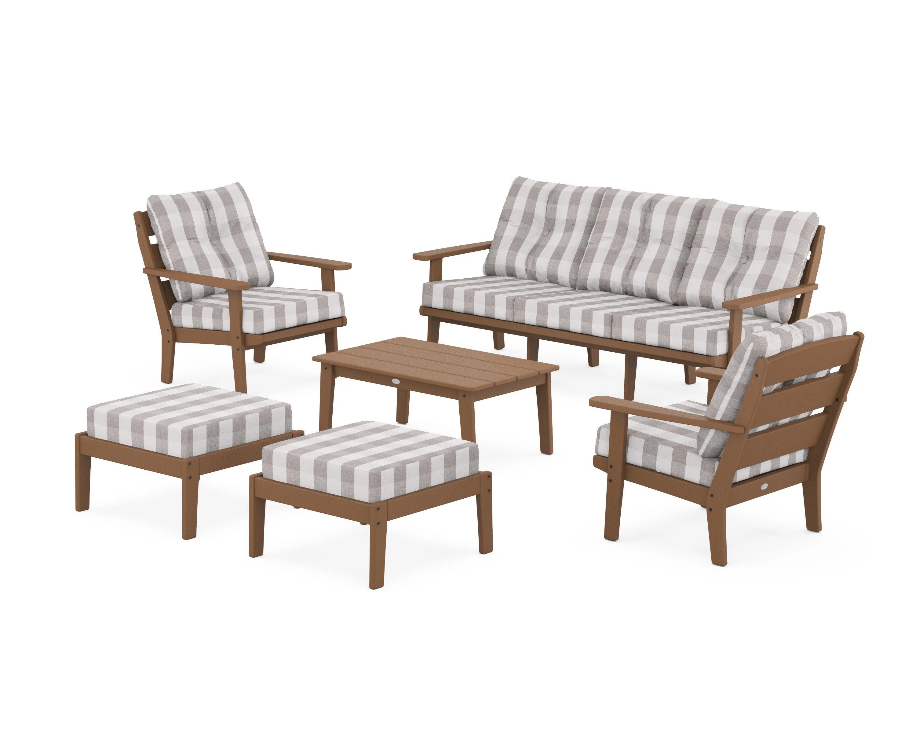 Lakeside 6-Piece Lounge Sofa Set - Image 166