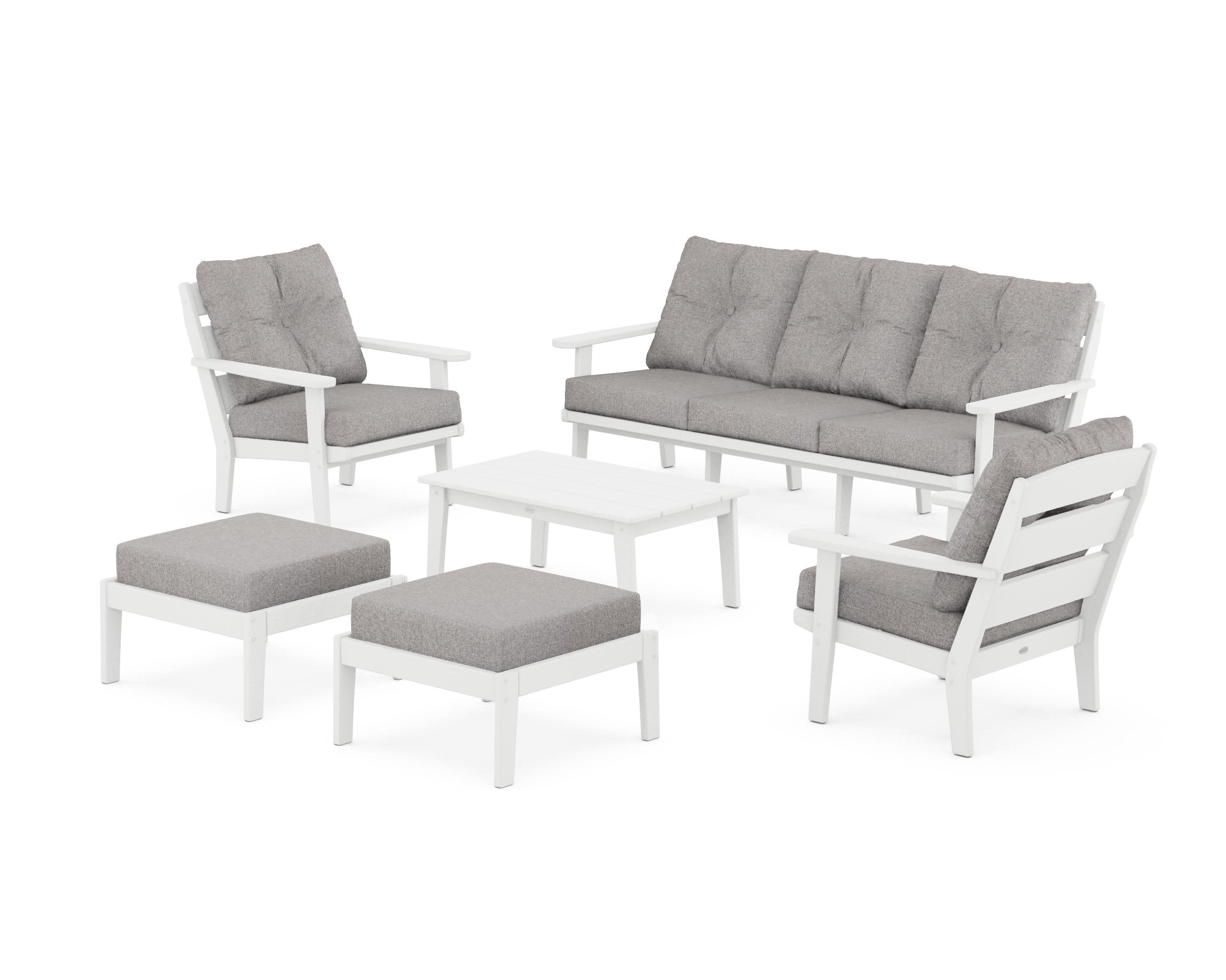 Lakeside 6-Piece Lounge Sofa Set - Image 167