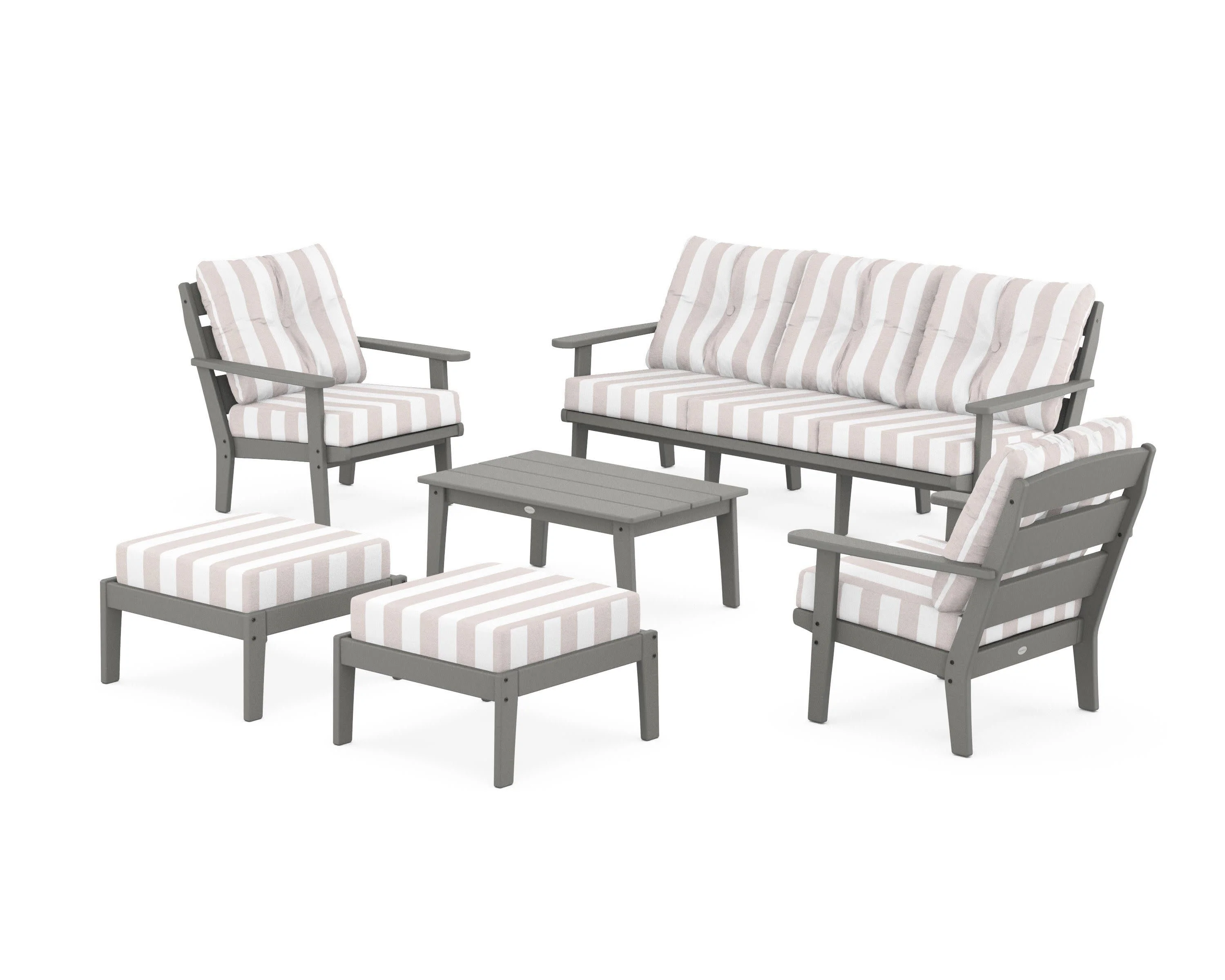 Lakeside 6-Piece Lounge Sofa Set - Image 171