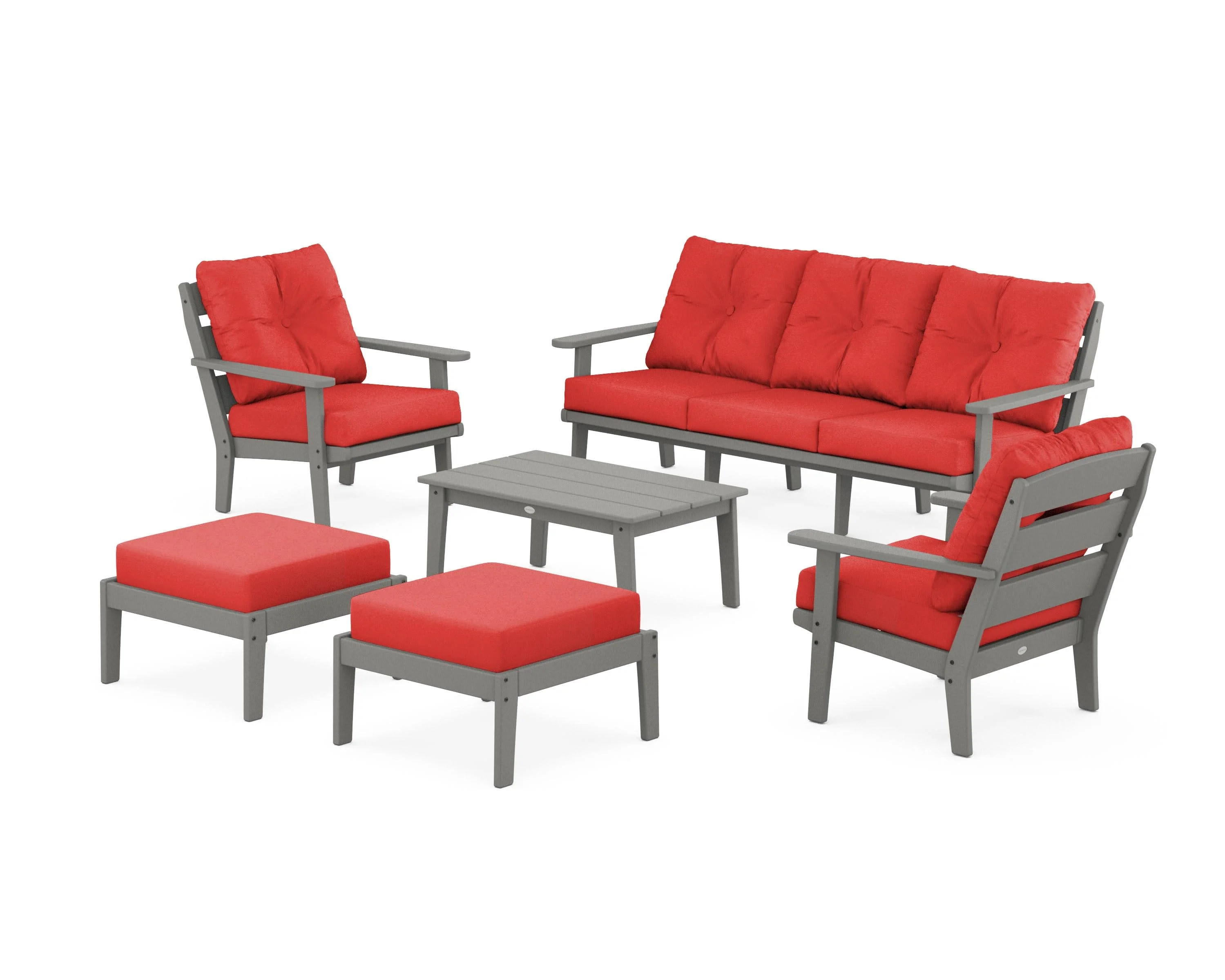 Lakeside 6-Piece Lounge Sofa Set - Image 172