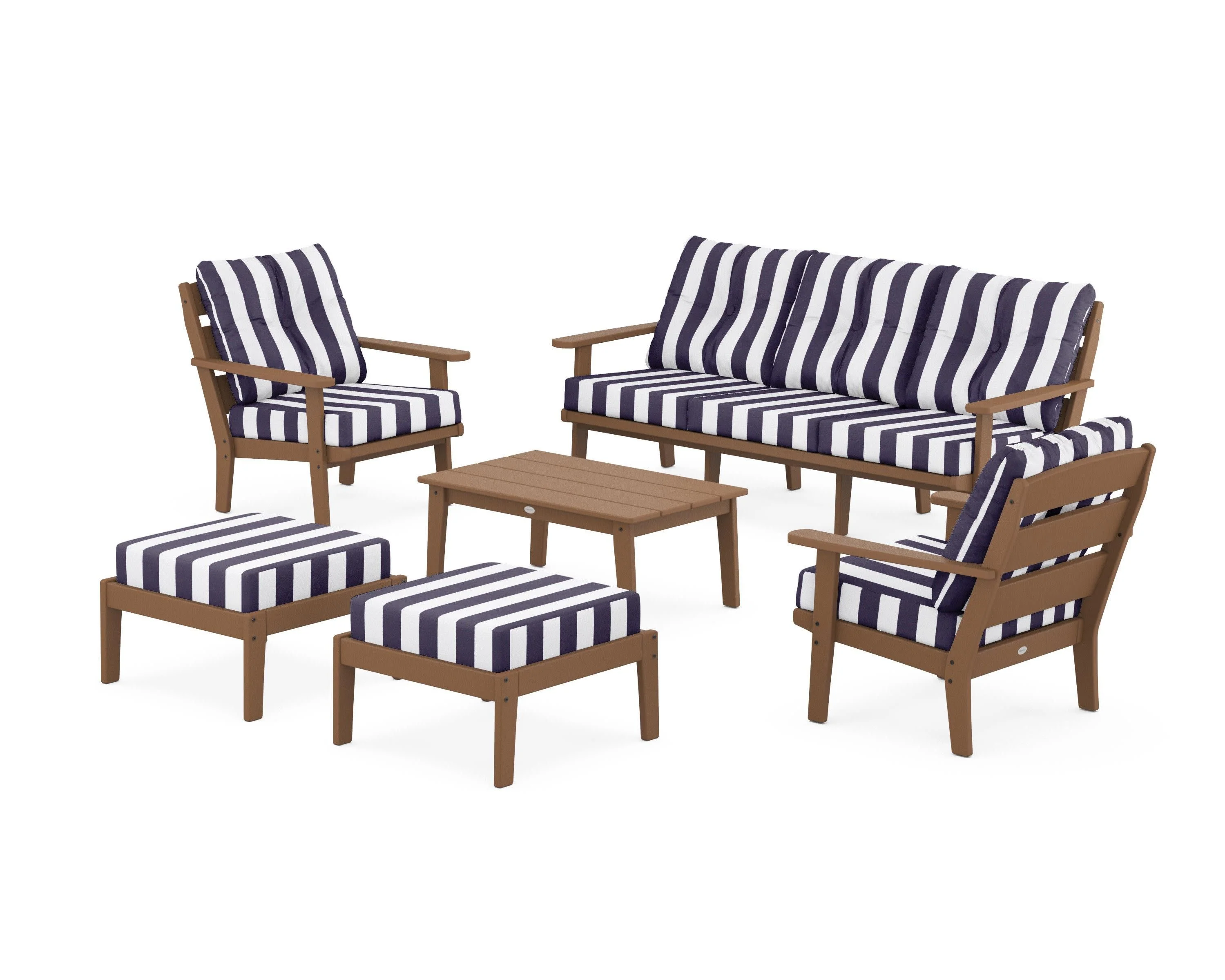 Lakeside 6-Piece Lounge Sofa Set - Image 18