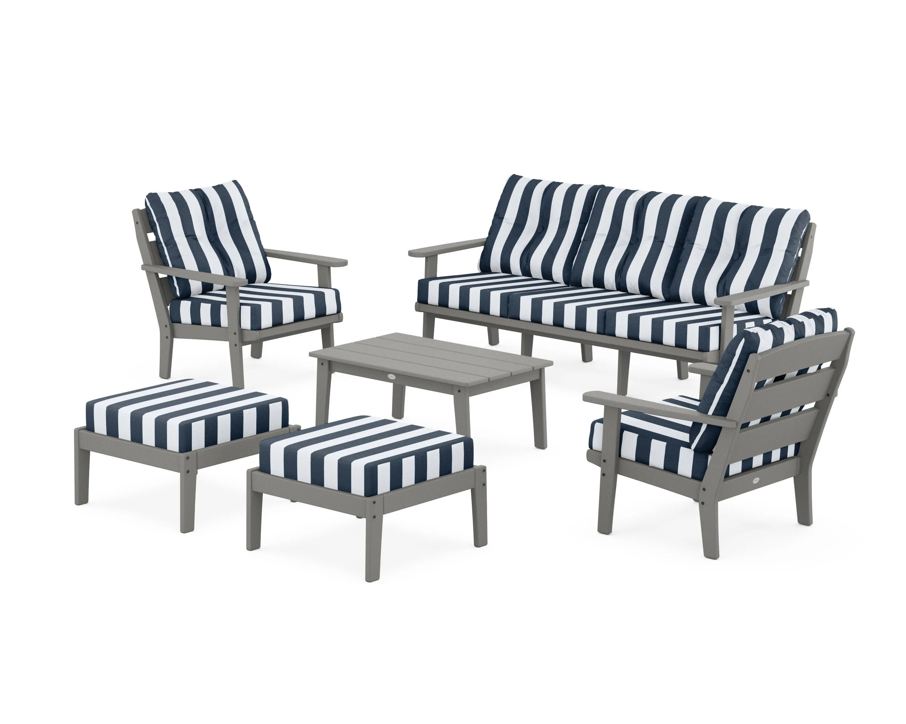 Lakeside 6-Piece Lounge Sofa Set - Image 19