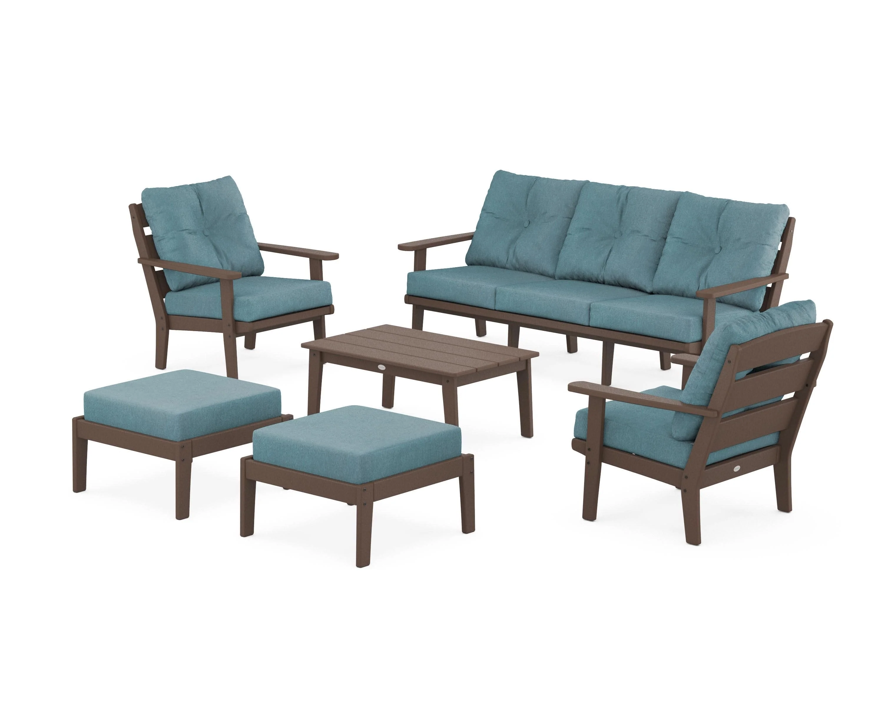 Lakeside 6-Piece Lounge Sofa Set - Image 193