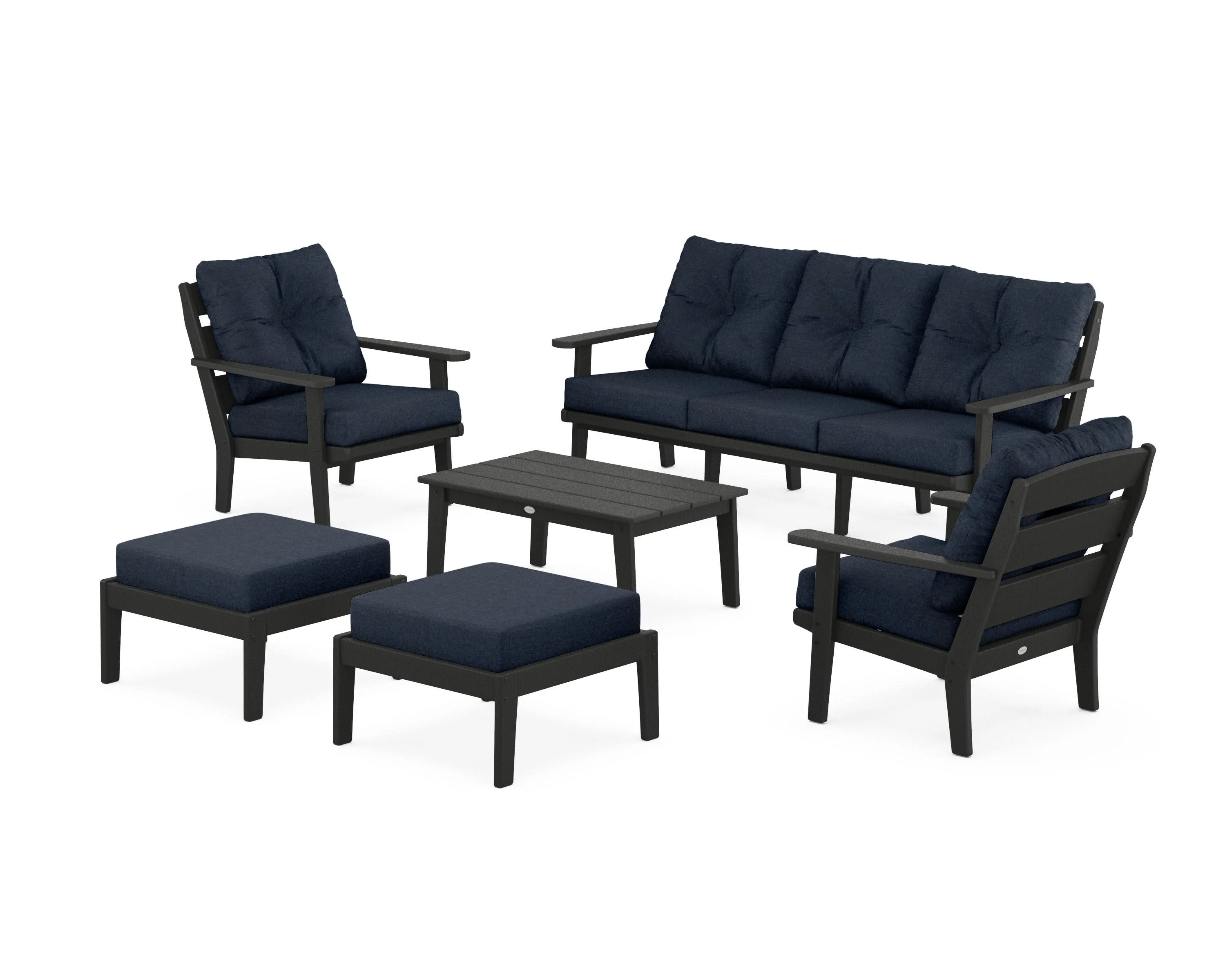 Lakeside 6-Piece Lounge Sofa Set - Image 194