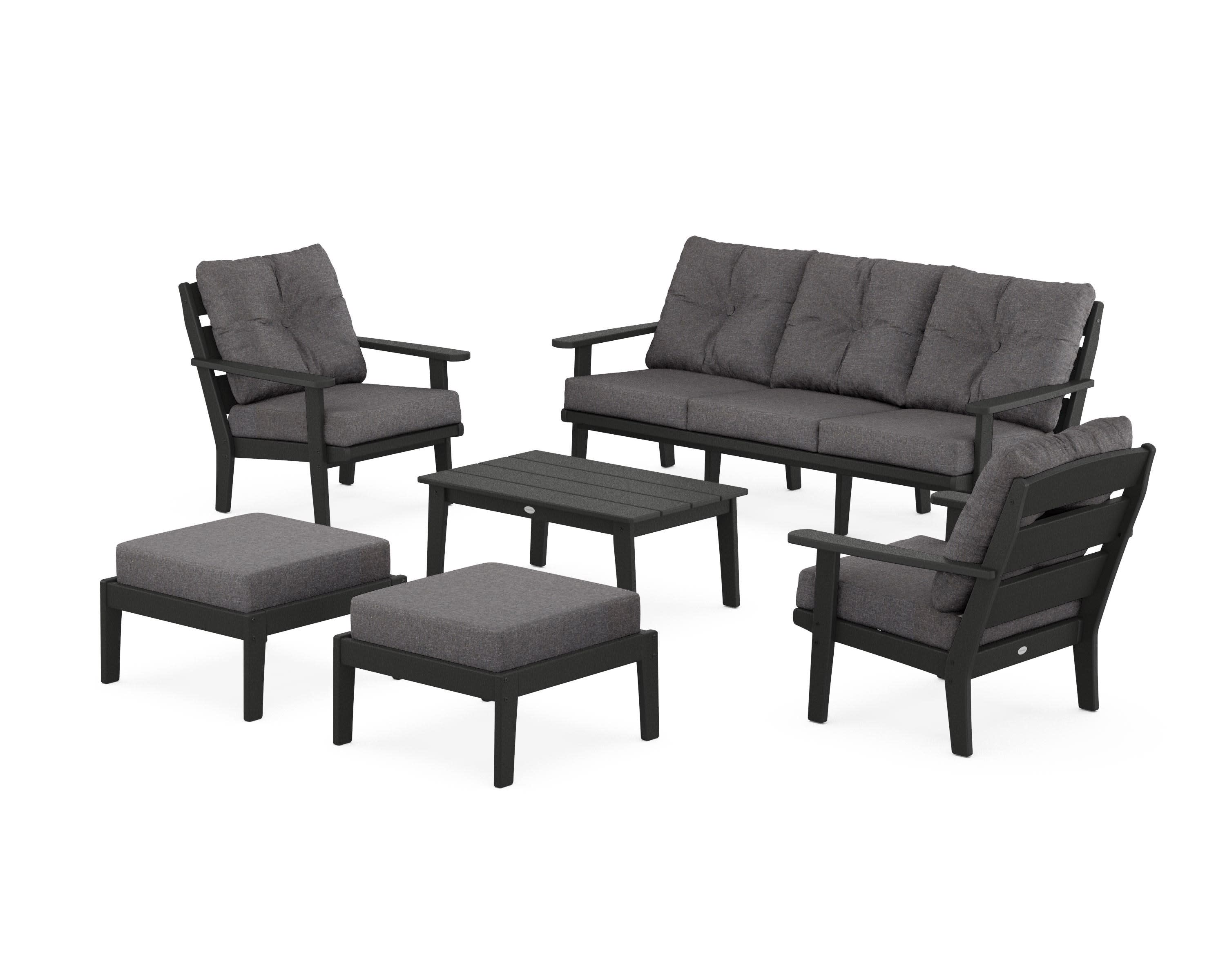 Lakeside 6-Piece Lounge Sofa Set - Image 199