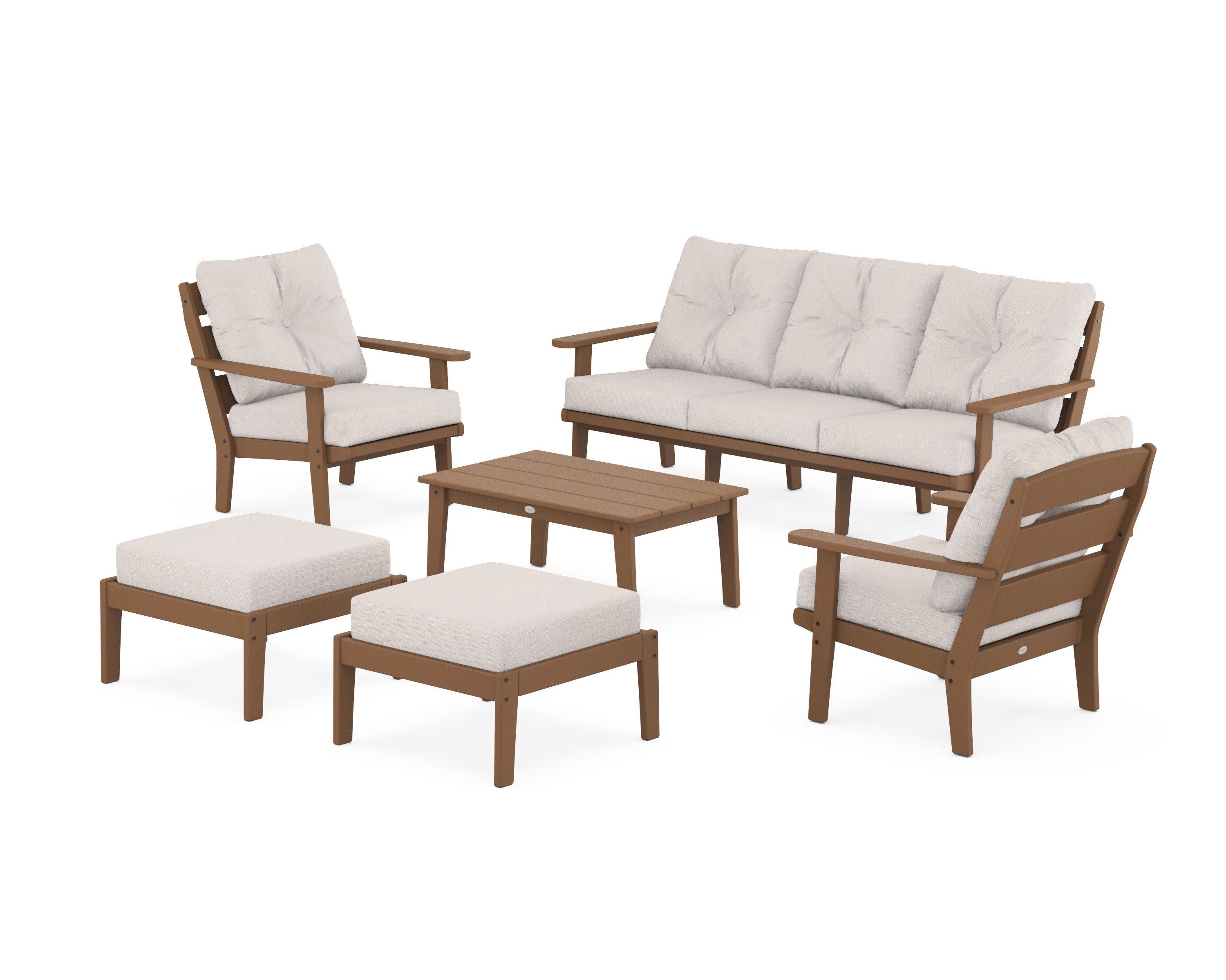 Lakeside 6-Piece Lounge Sofa Set - Image 2