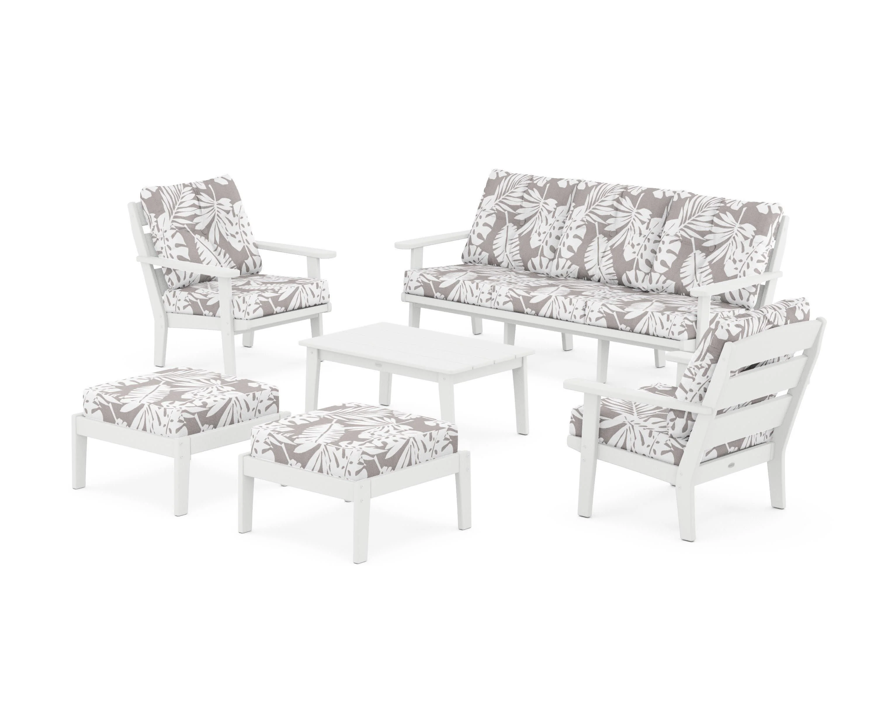 Lakeside 6-Piece Lounge Sofa Set - Image 204
