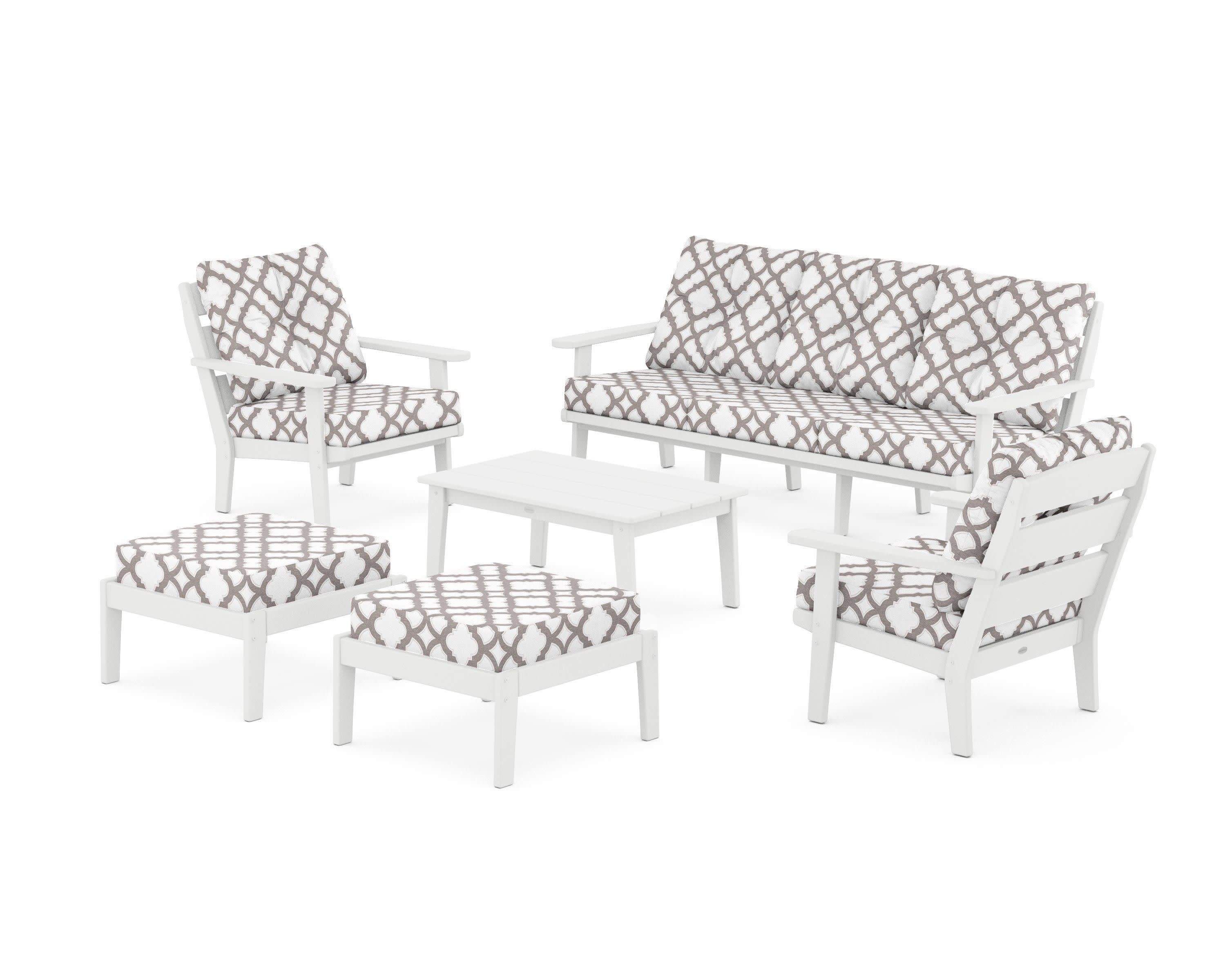 Lakeside 6-Piece Lounge Sofa Set - Image 208