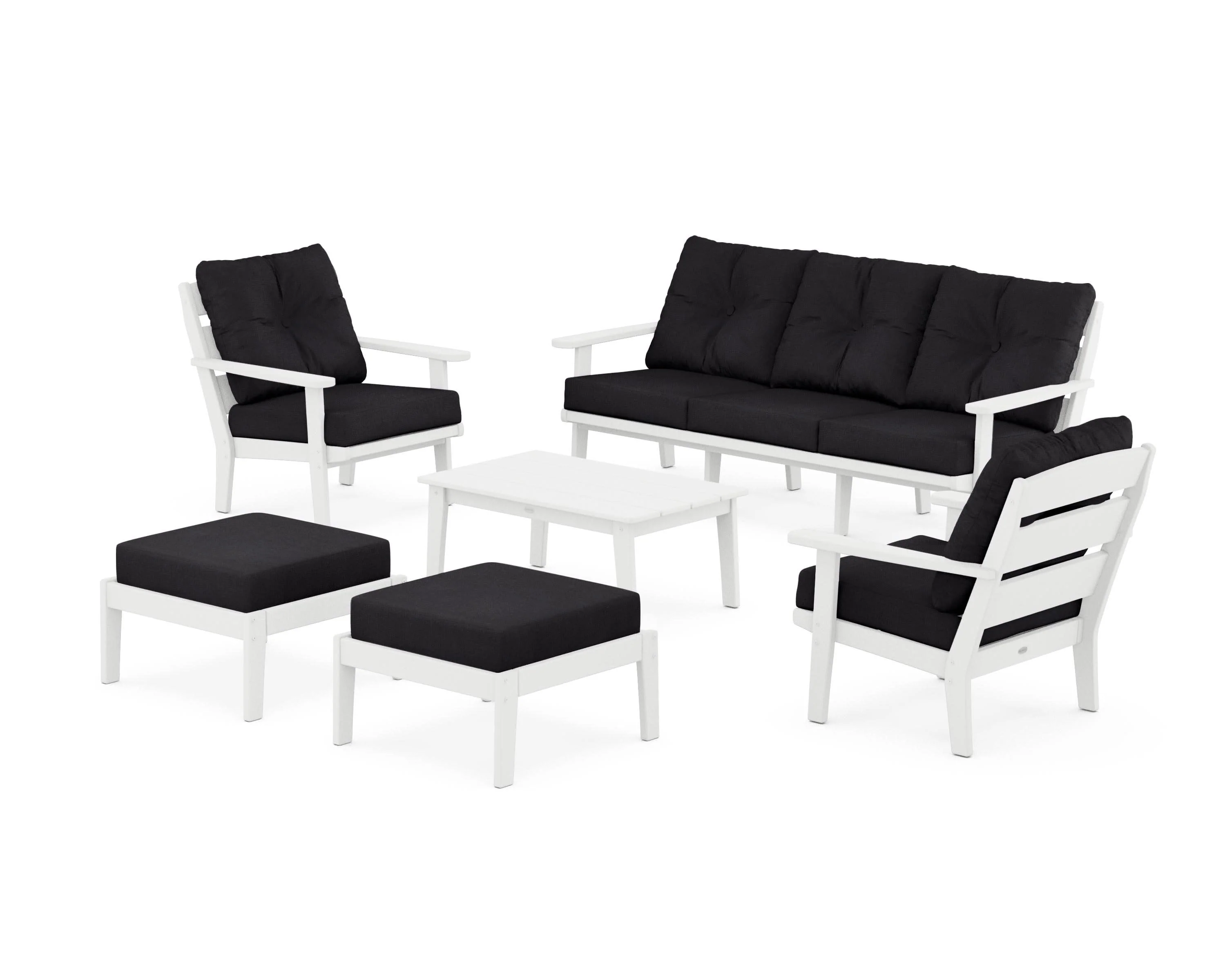 Lakeside 6-Piece Lounge Sofa Set - Image 29