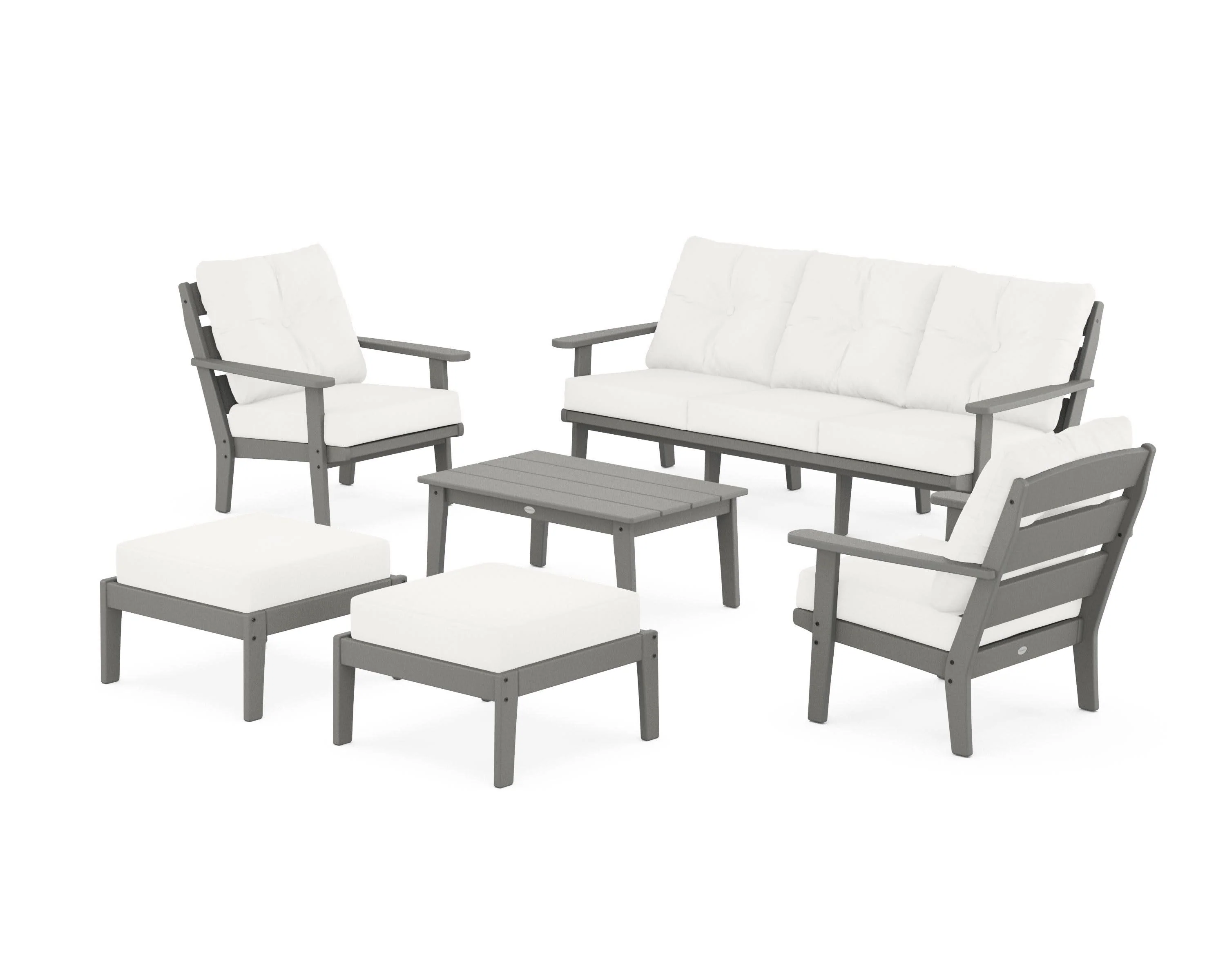 Lakeside 6-Piece Lounge Sofa Set - Image 3