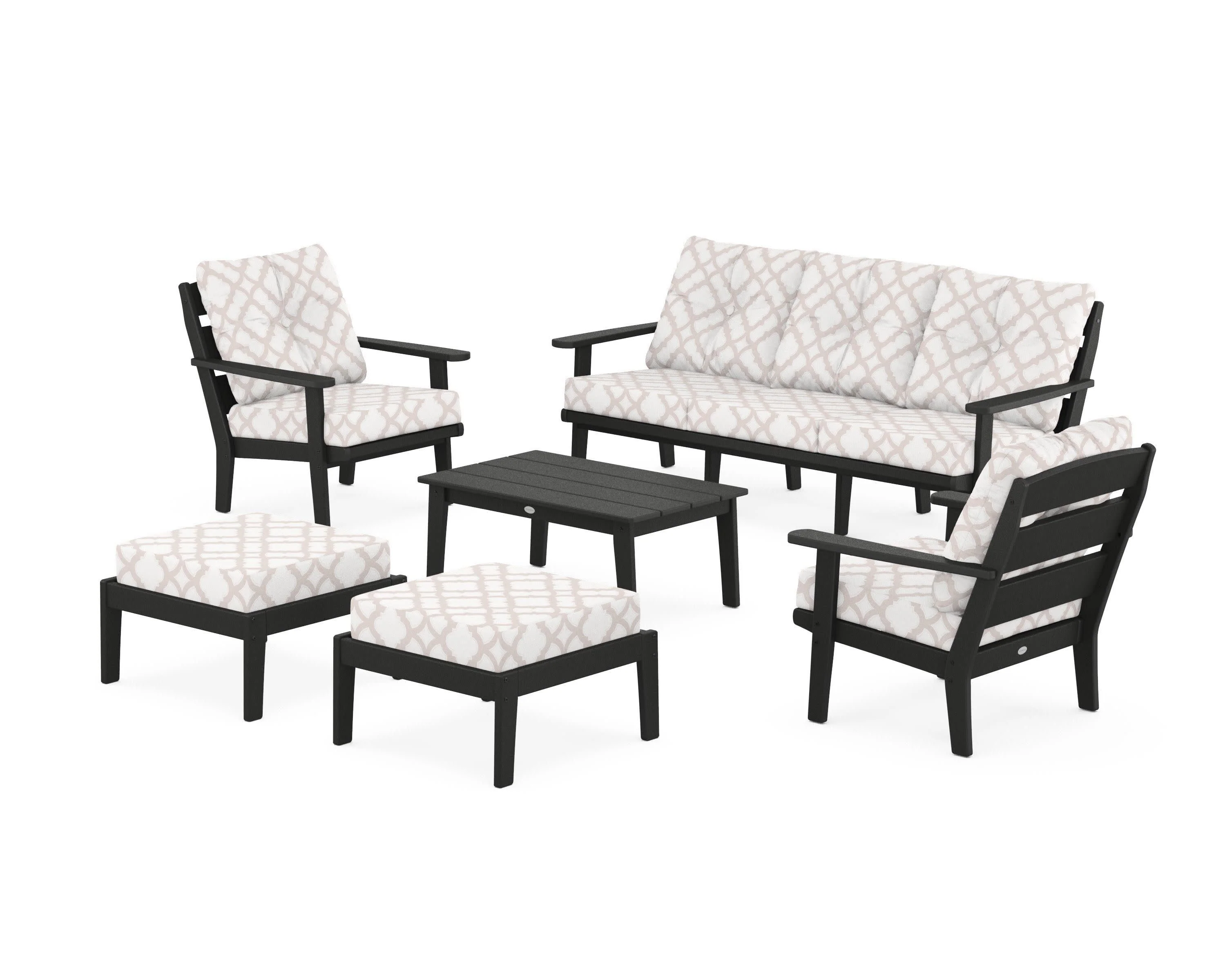 Lakeside 6-Piece Lounge Sofa Set - Image 32