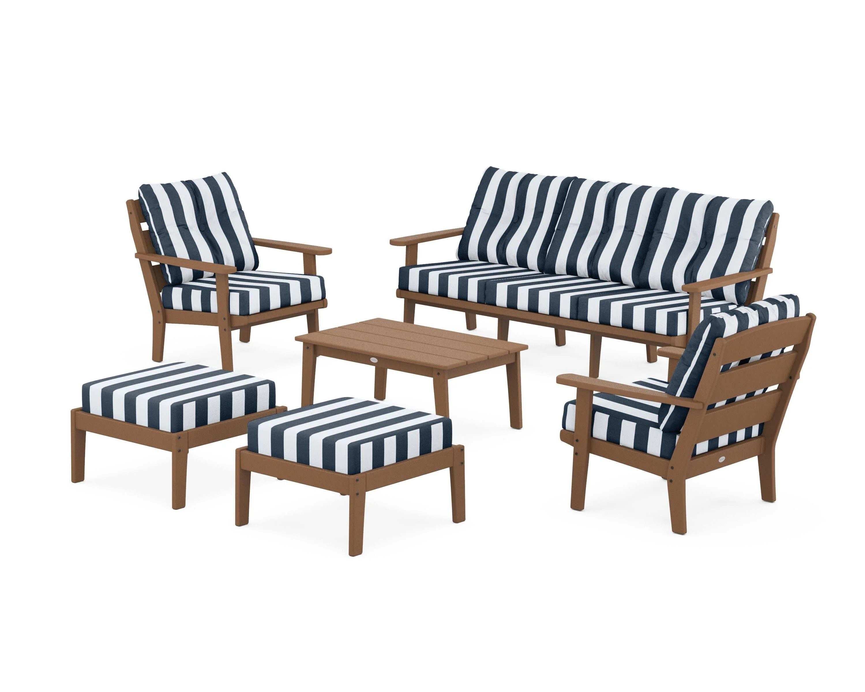 Lakeside 6-Piece Lounge Sofa Set - Image 38