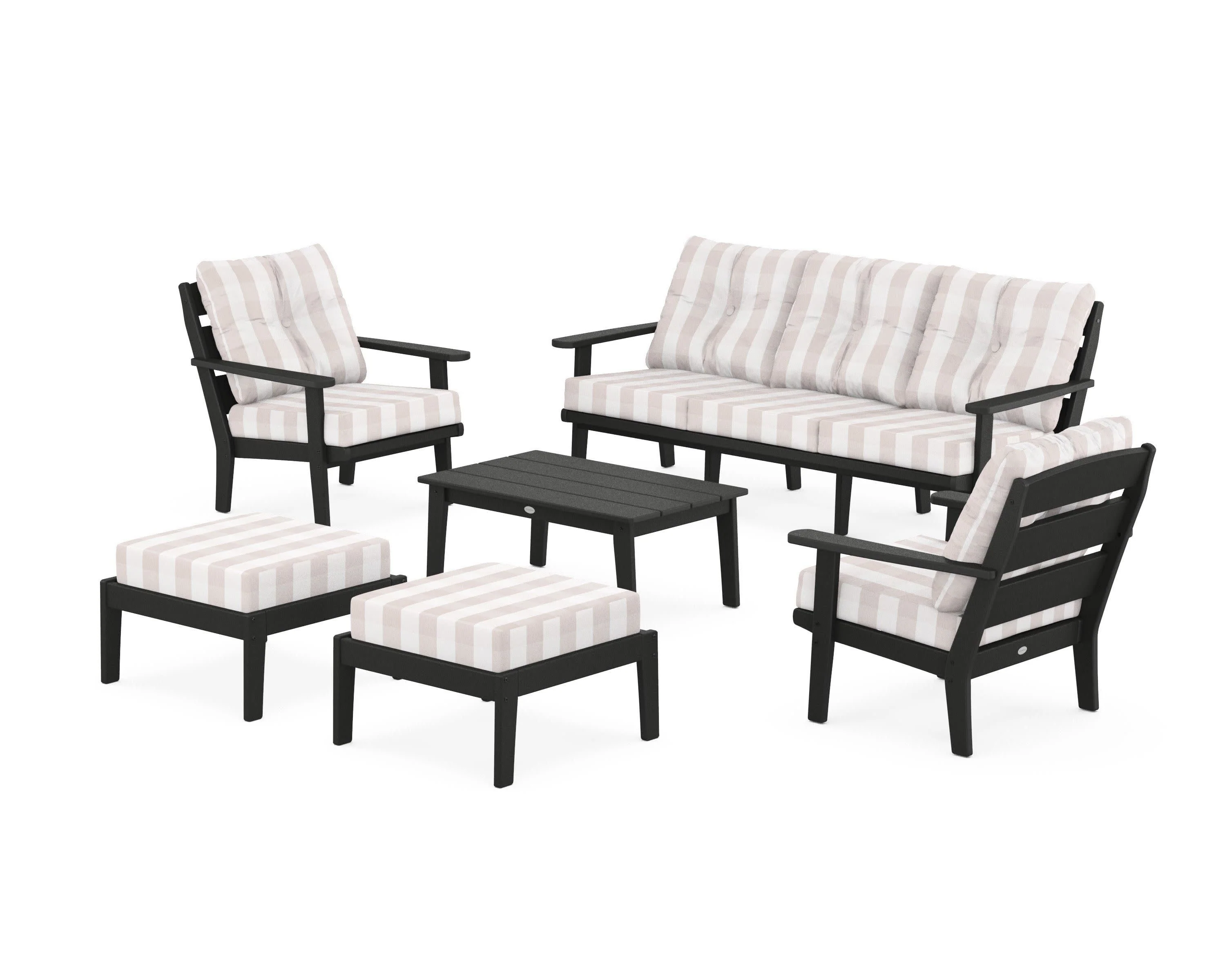 Lakeside 6-Piece Lounge Sofa Set - Image 39