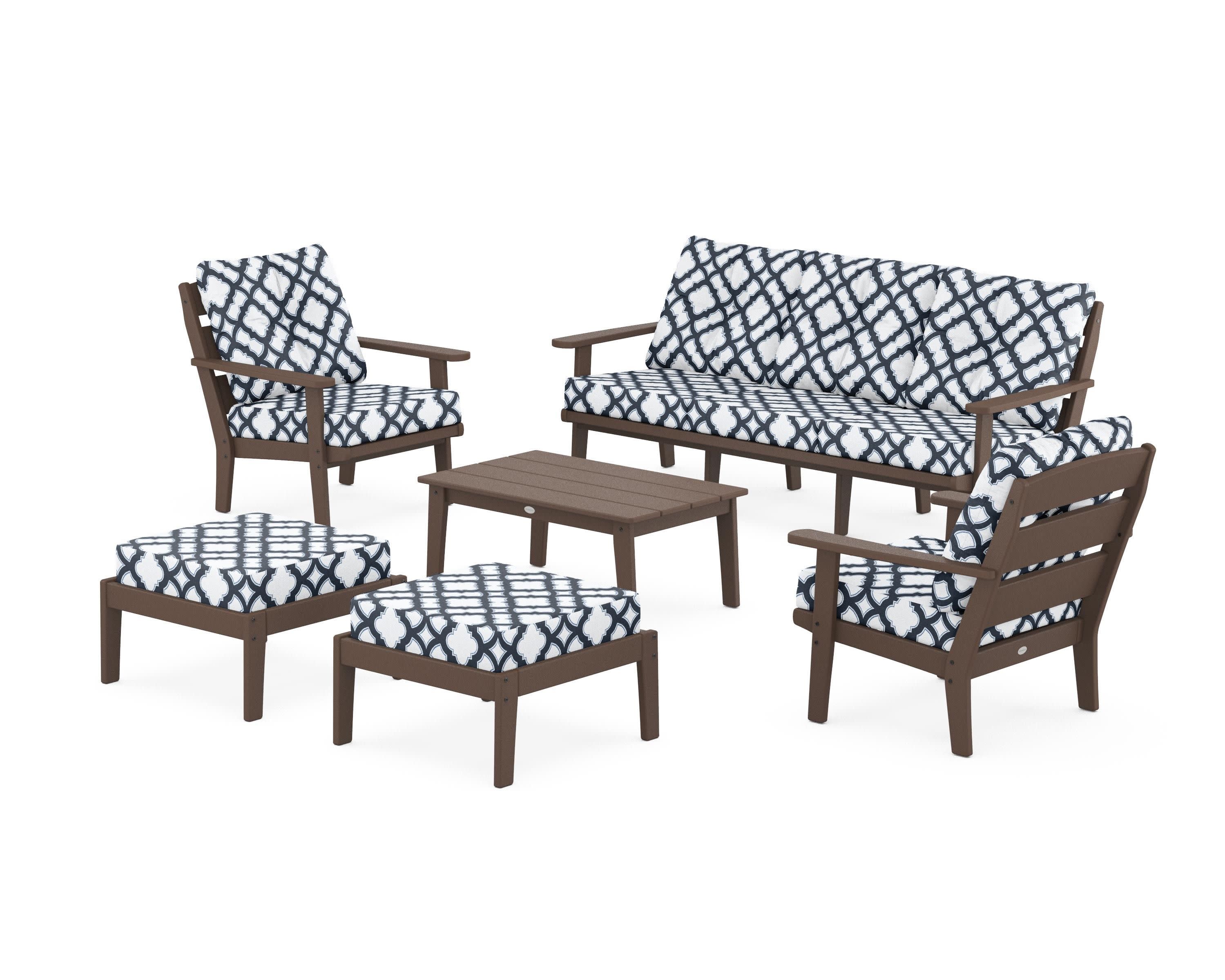 Lakeside 6-Piece Lounge Sofa Set - Image 42
