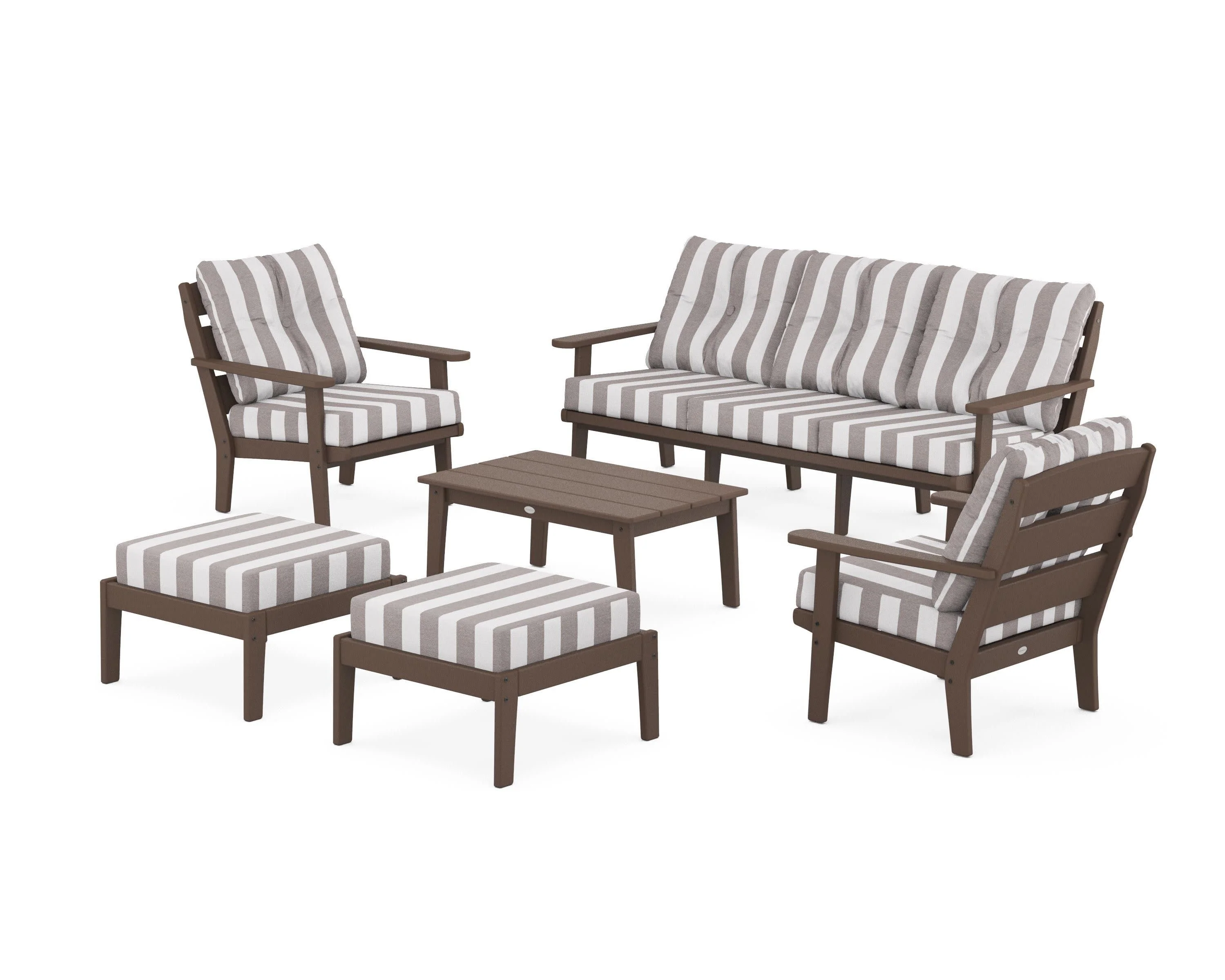 Lakeside 6-Piece Lounge Sofa Set - Image 44