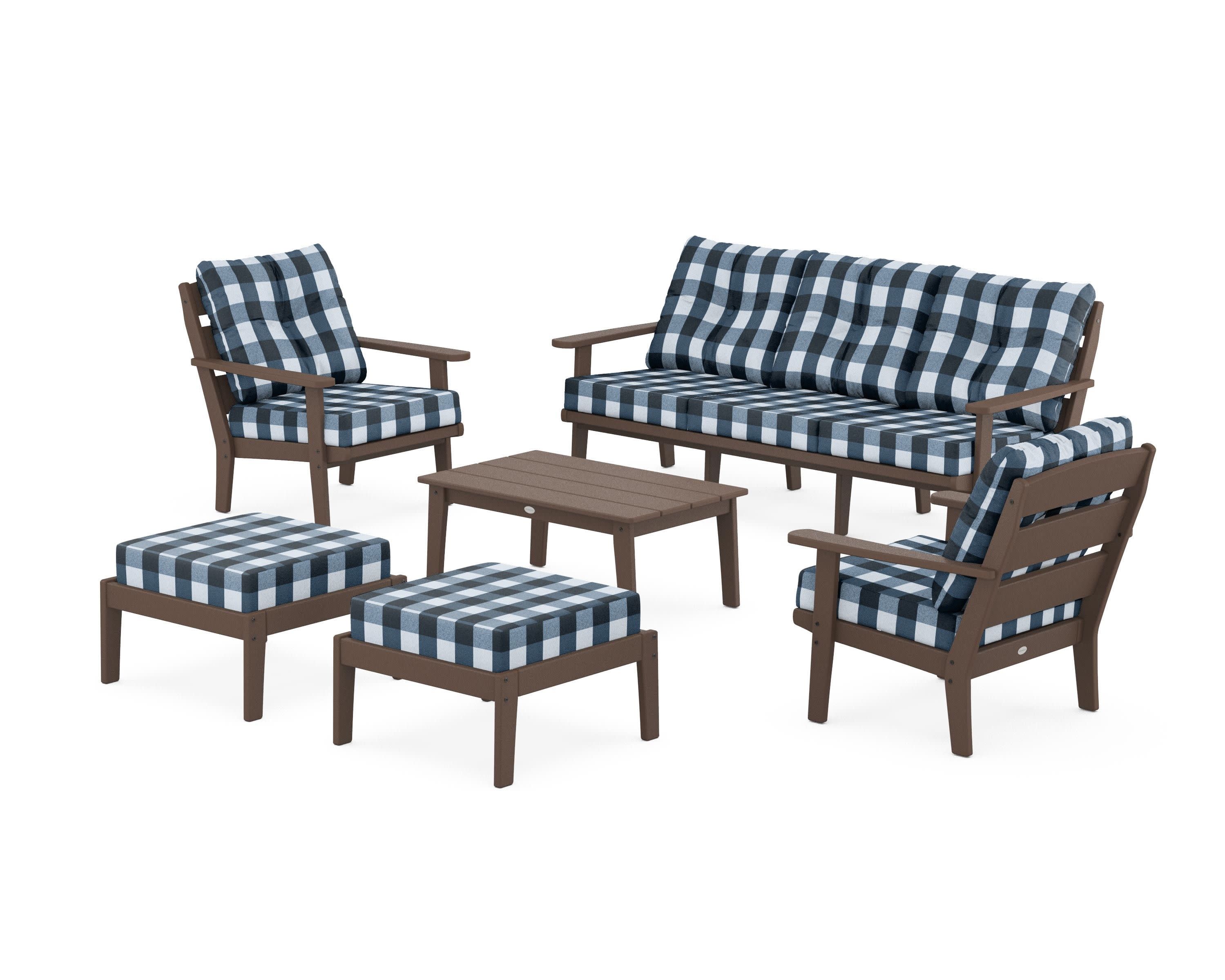 Lakeside 6-Piece Lounge Sofa Set - Image 49