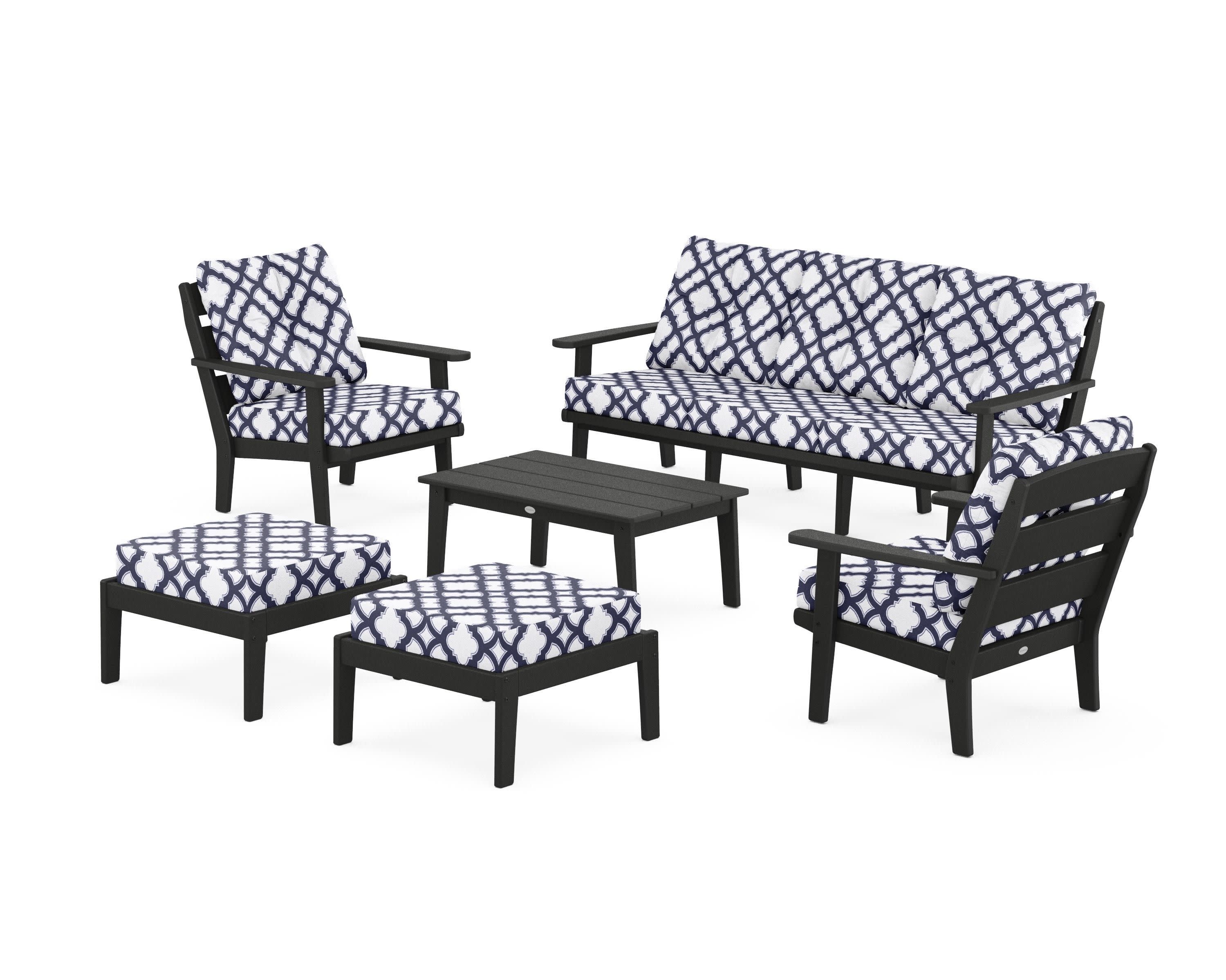 Lakeside 6-Piece Lounge Sofa Set - Image 50