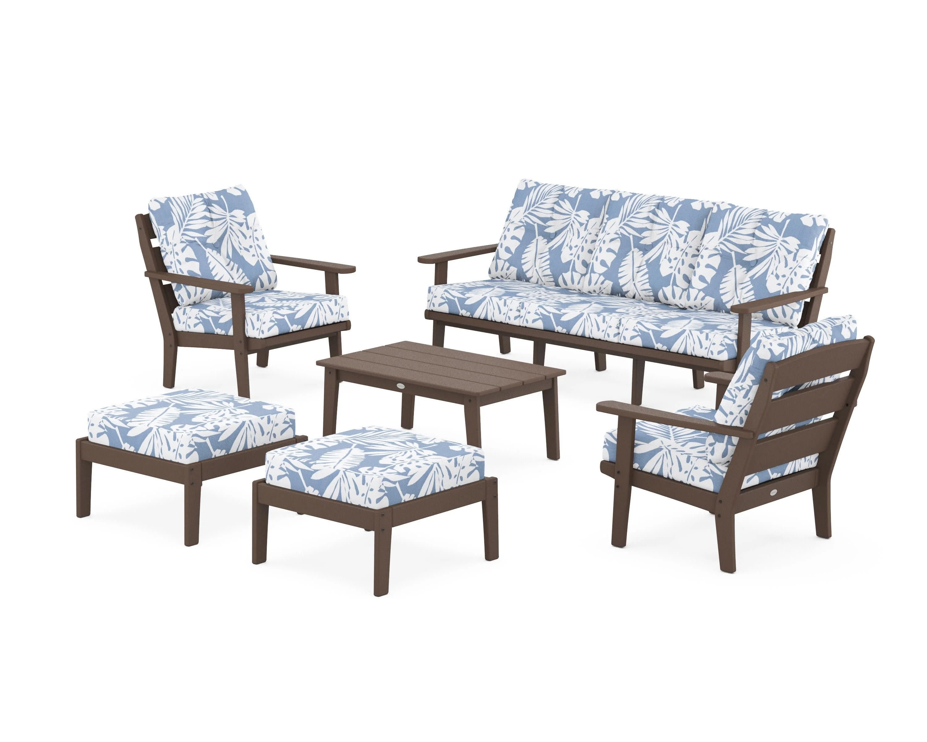 Lakeside 6-Piece Lounge Sofa Set - Image 55