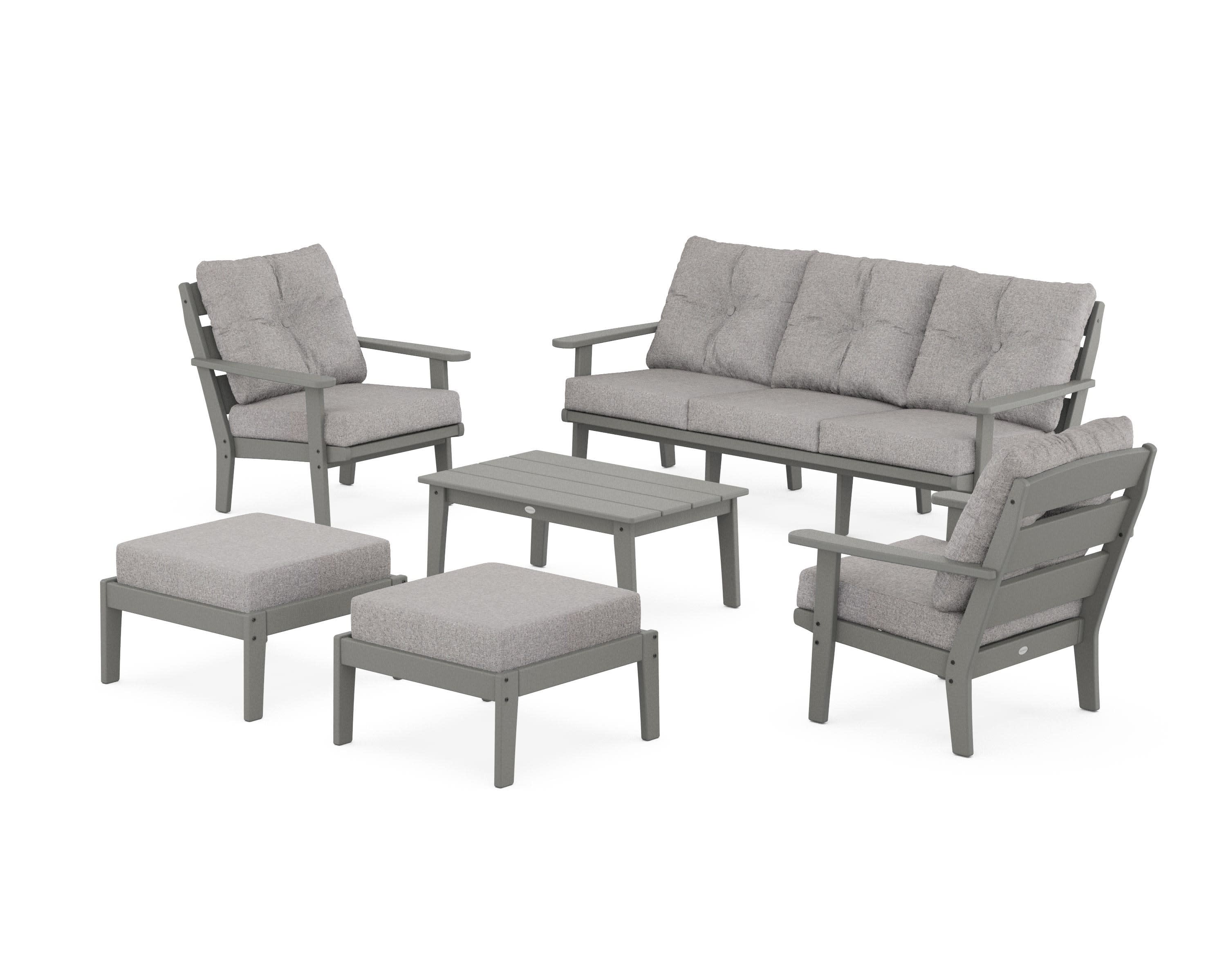 Lakeside 6-Piece Lounge Sofa Set - Image 56