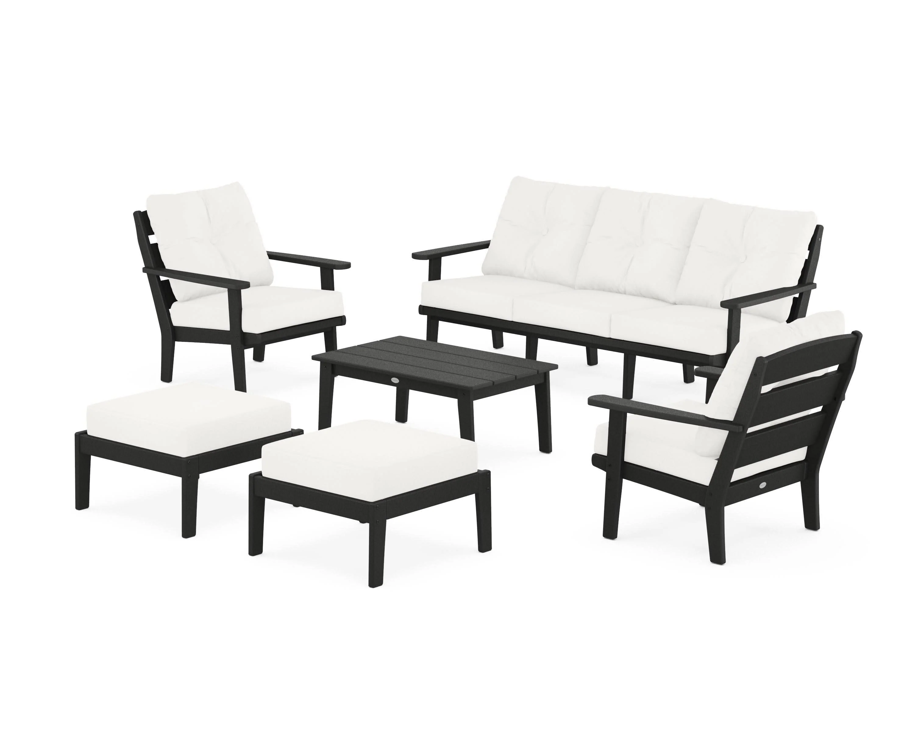 Lakeside 6-Piece Lounge Sofa Set - Image 57