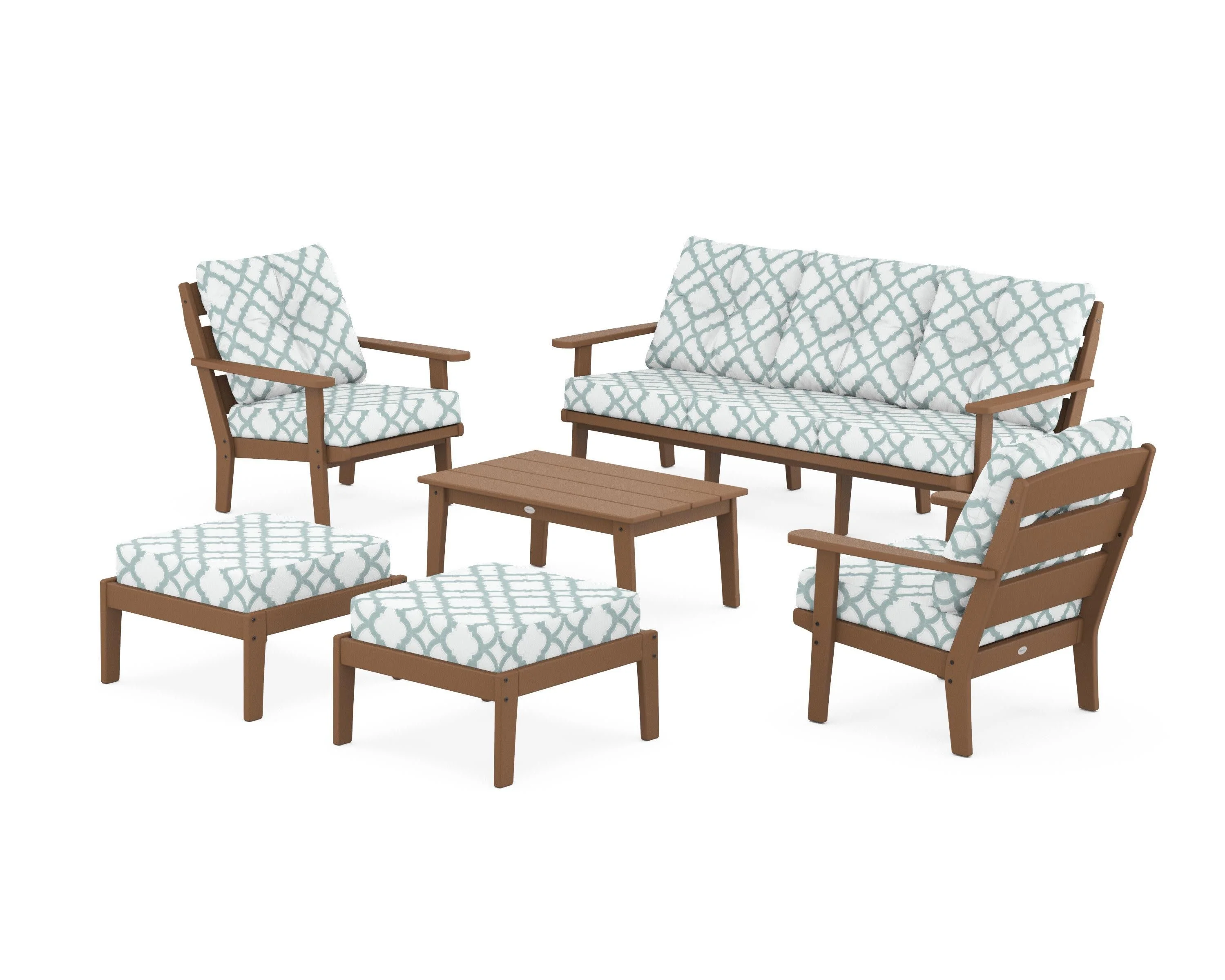 Lakeside 6-Piece Lounge Sofa Set - Image 62