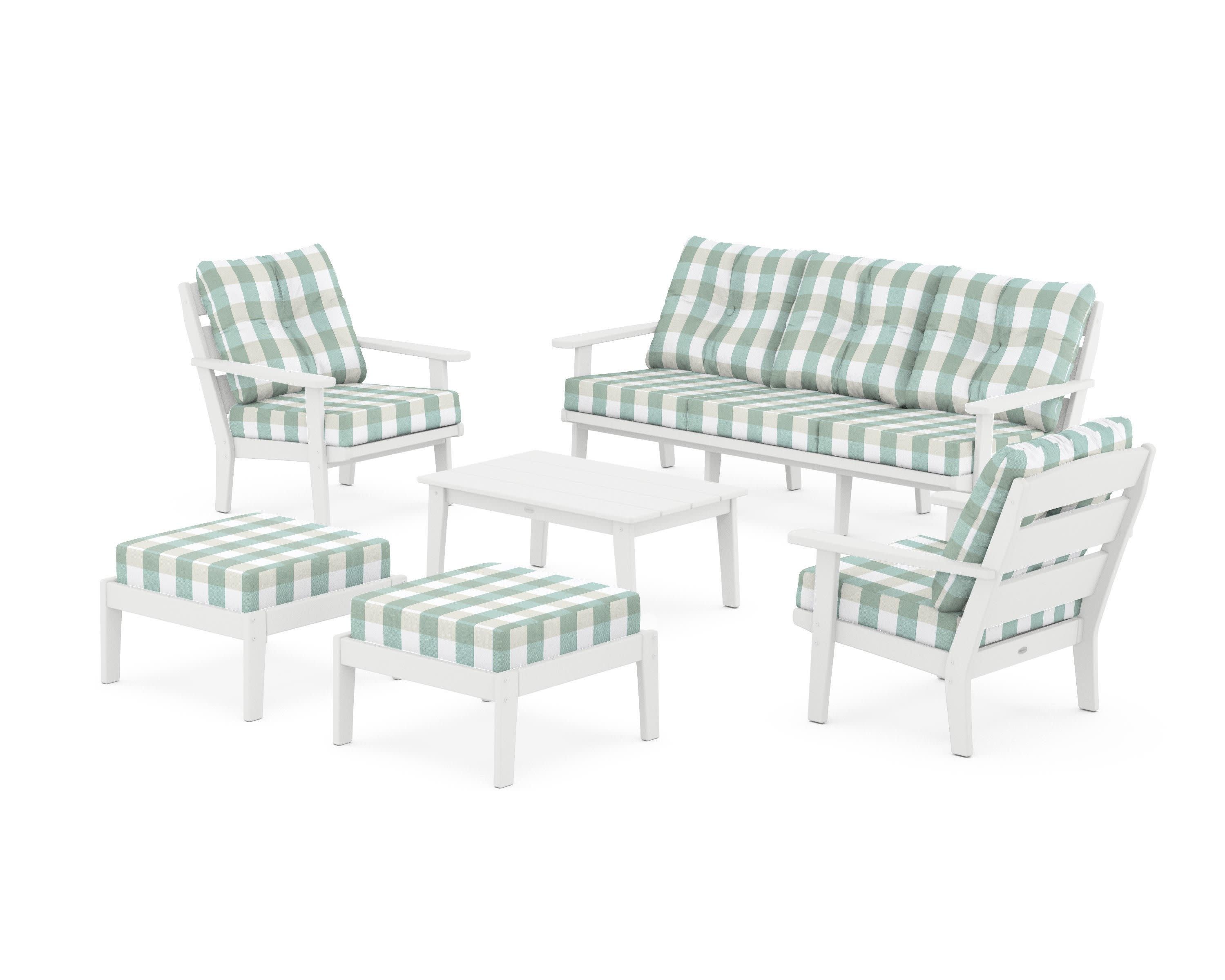 Lakeside 6-Piece Lounge Sofa Set - Image 65