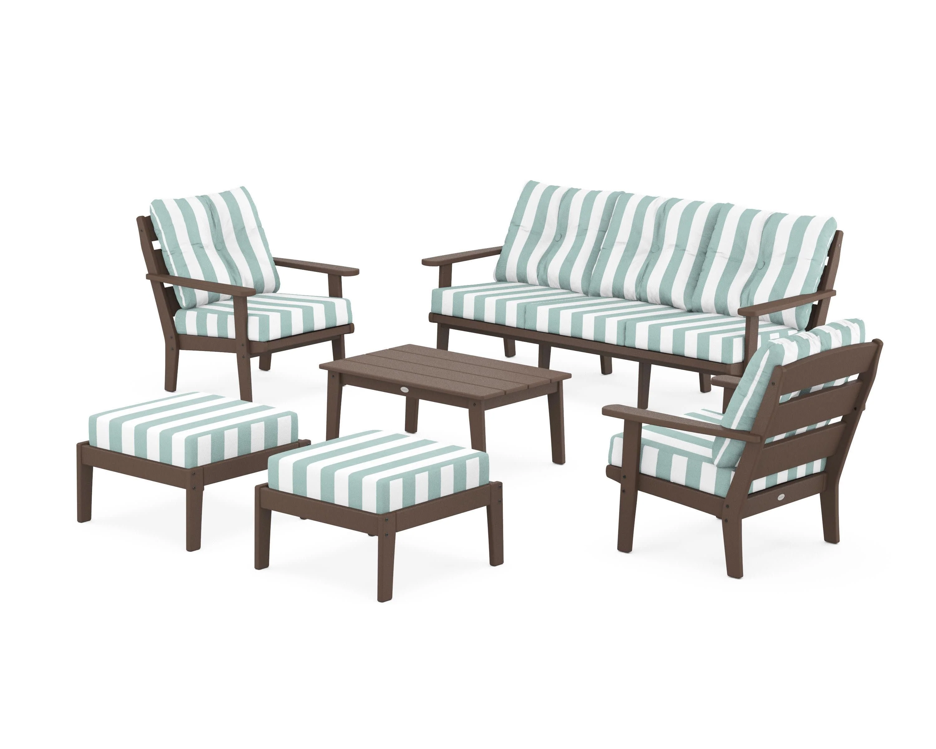 Lakeside 6-Piece Lounge Sofa Set - Image 66