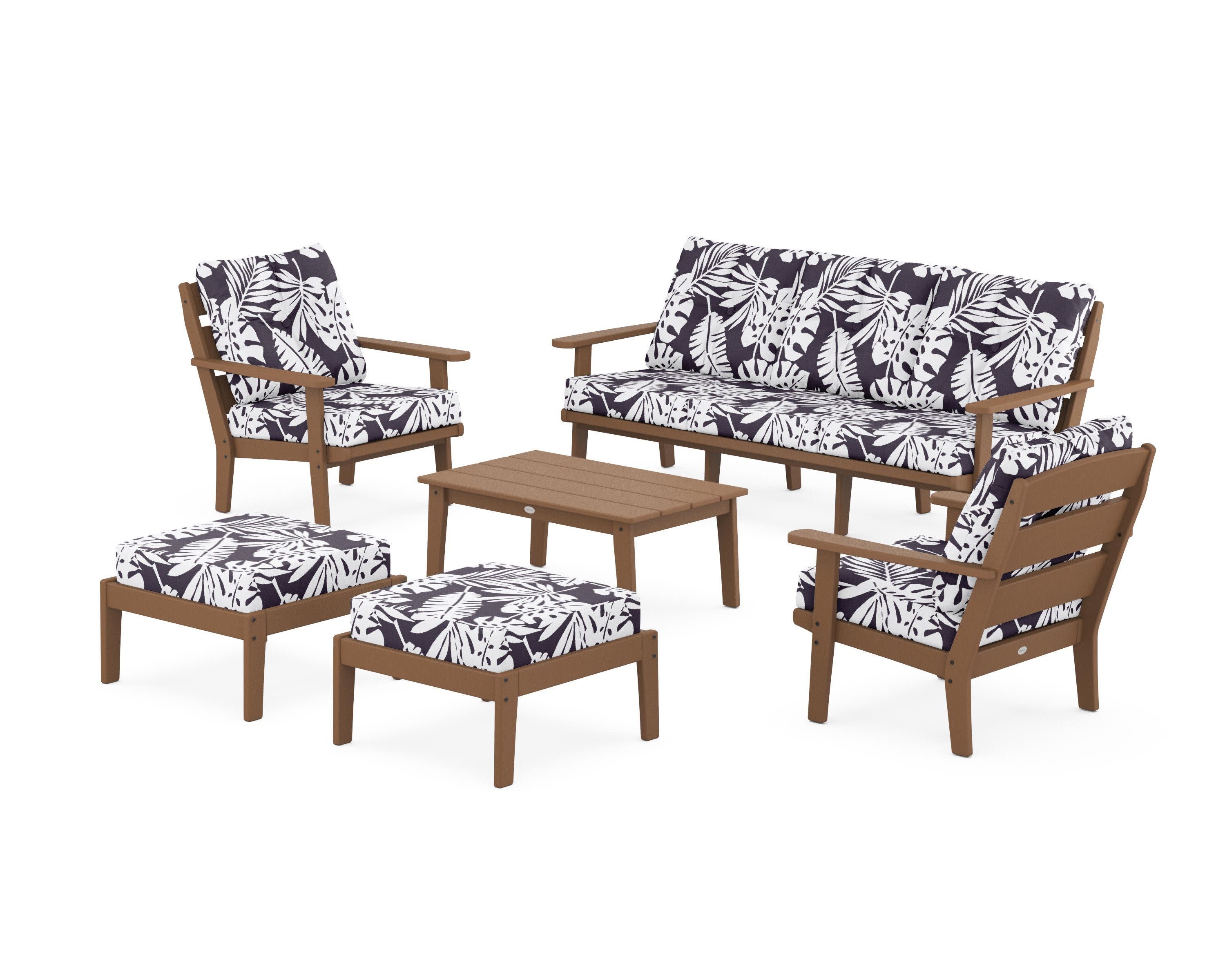 Lakeside 6-Piece Lounge Sofa Set - Image 69