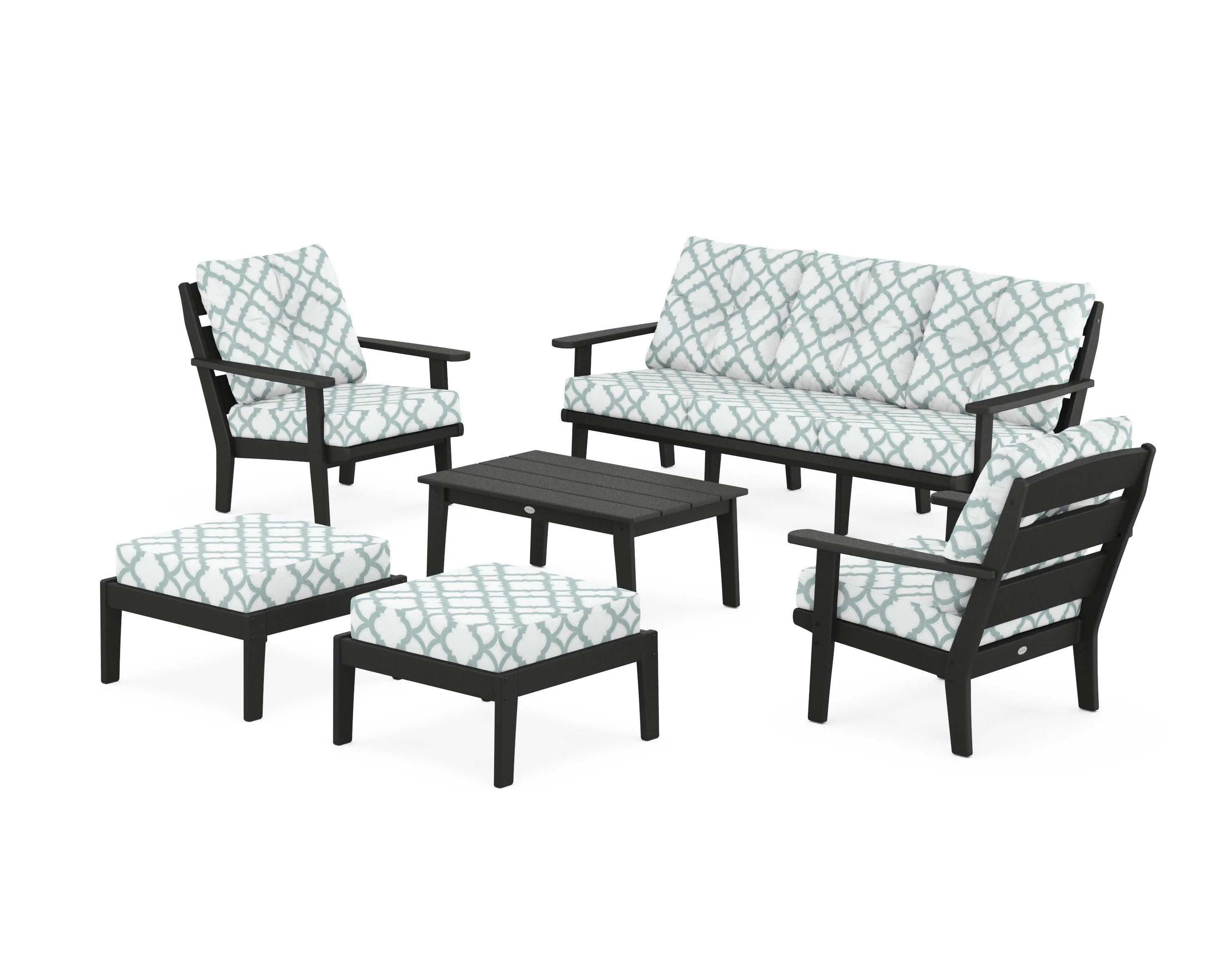 Lakeside 6-Piece Lounge Sofa Set - Image 70