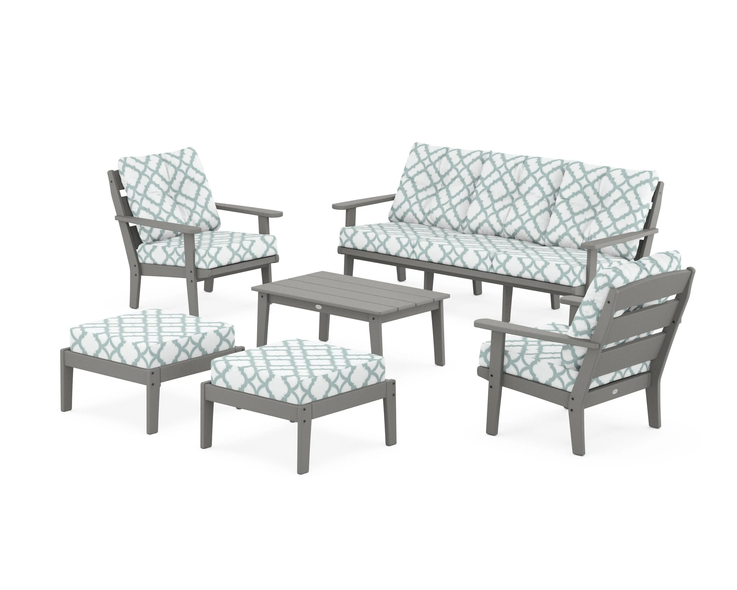 Lakeside 6-Piece Lounge Sofa Set - Image 72