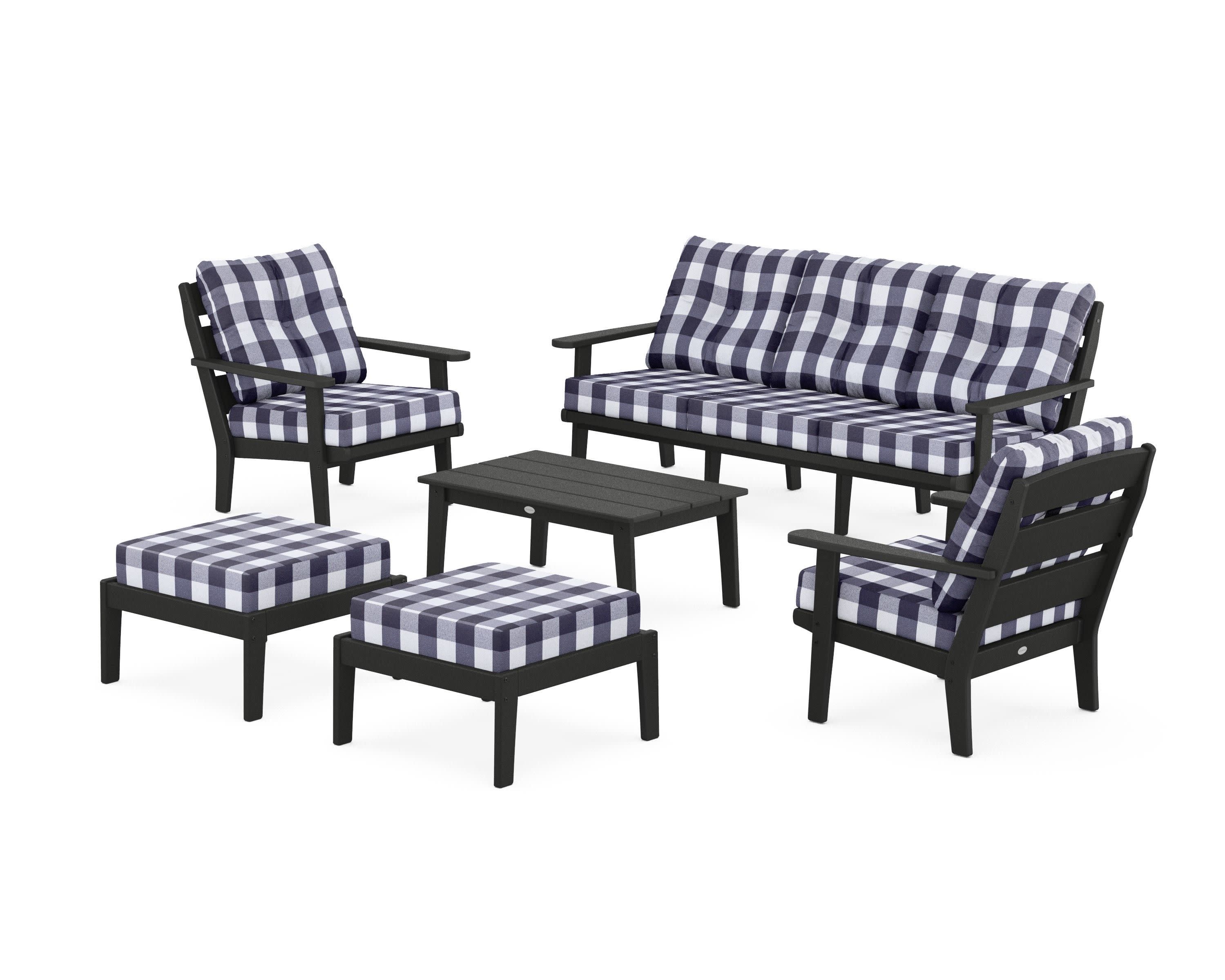 Lakeside 6-Piece Lounge Sofa Set - Image 74
