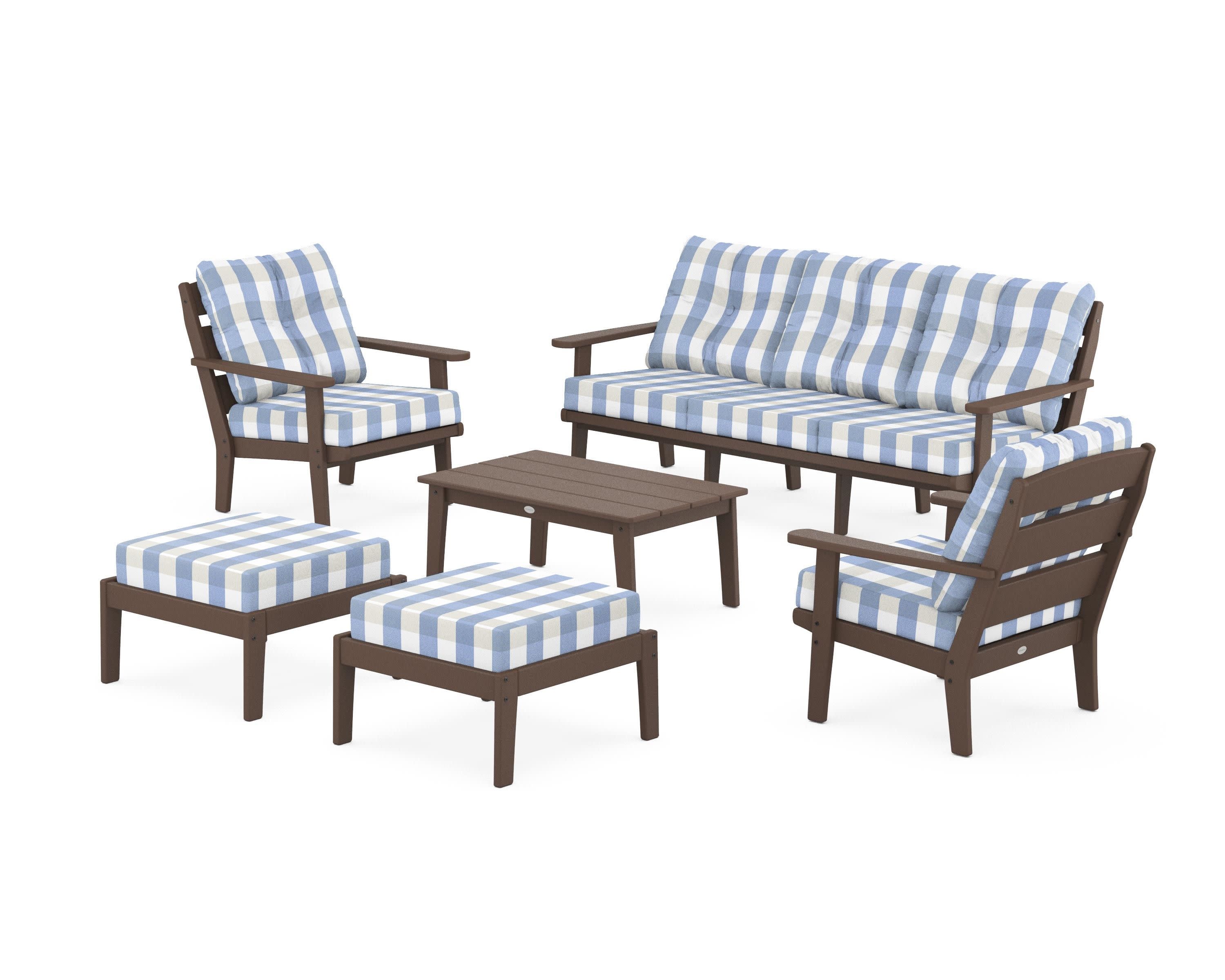 Lakeside 6-Piece Lounge Sofa Set - Image 83