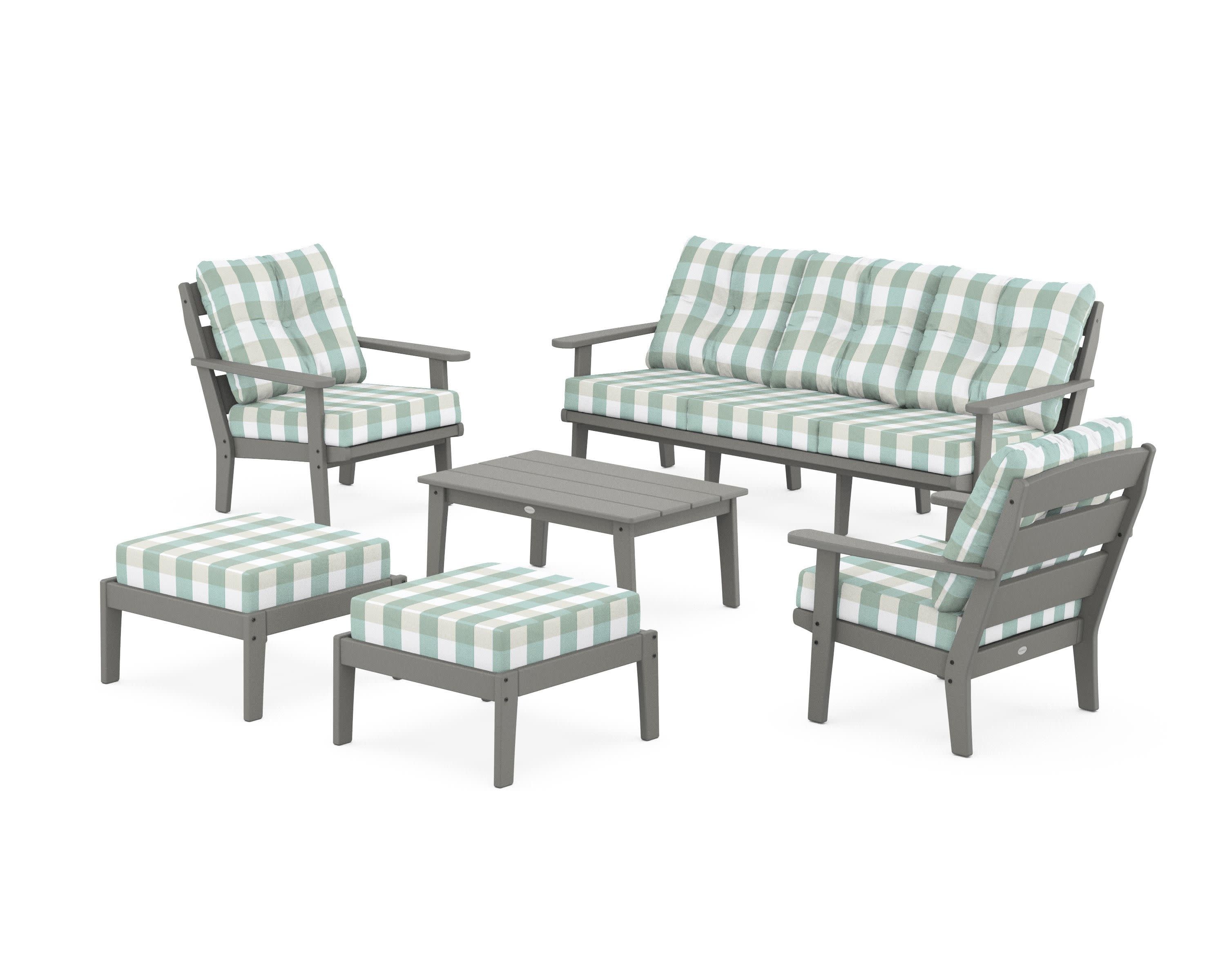 Lakeside 6-Piece Lounge Sofa Set - Image 86