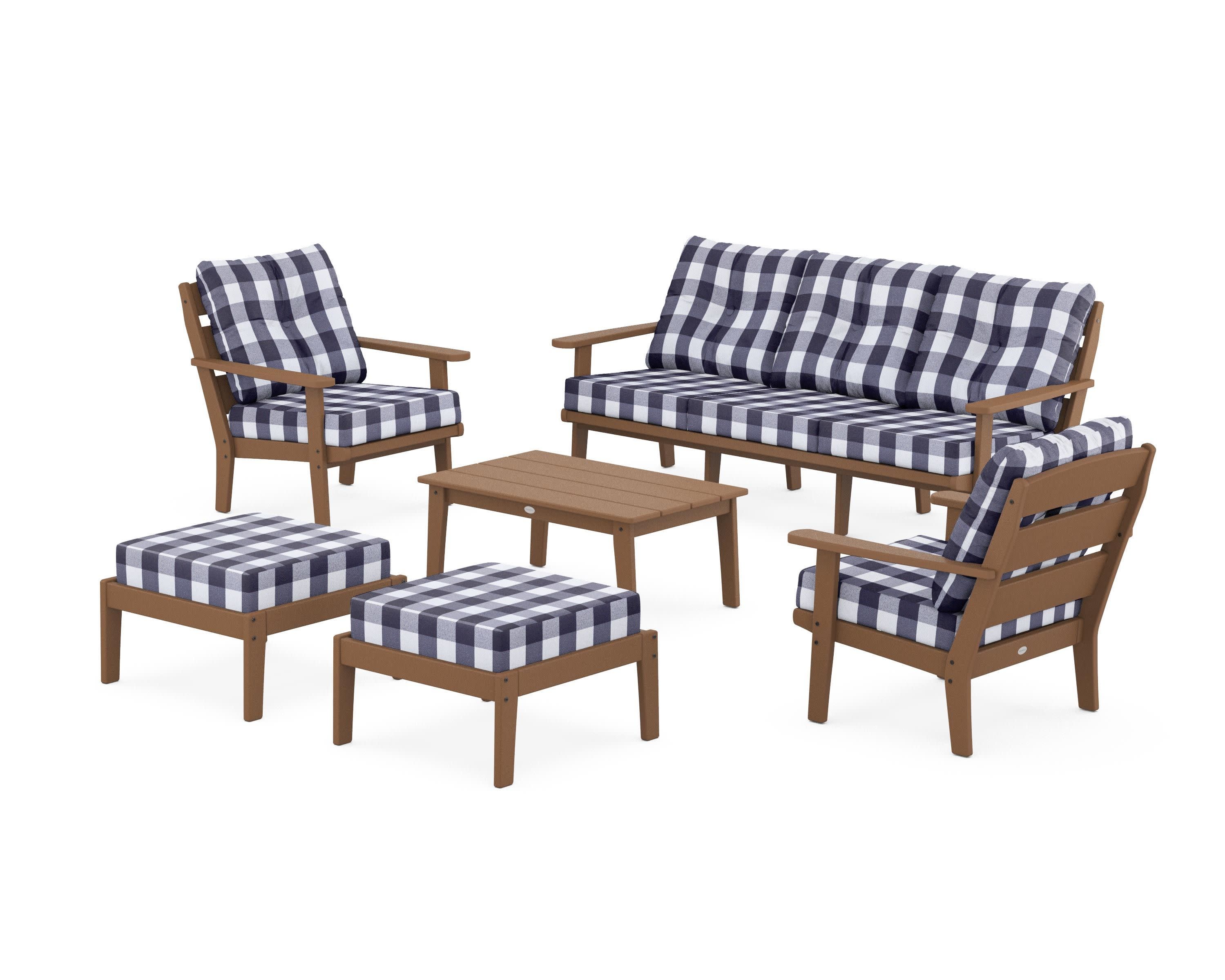 Lakeside 6-Piece Lounge Sofa Set - Image 87