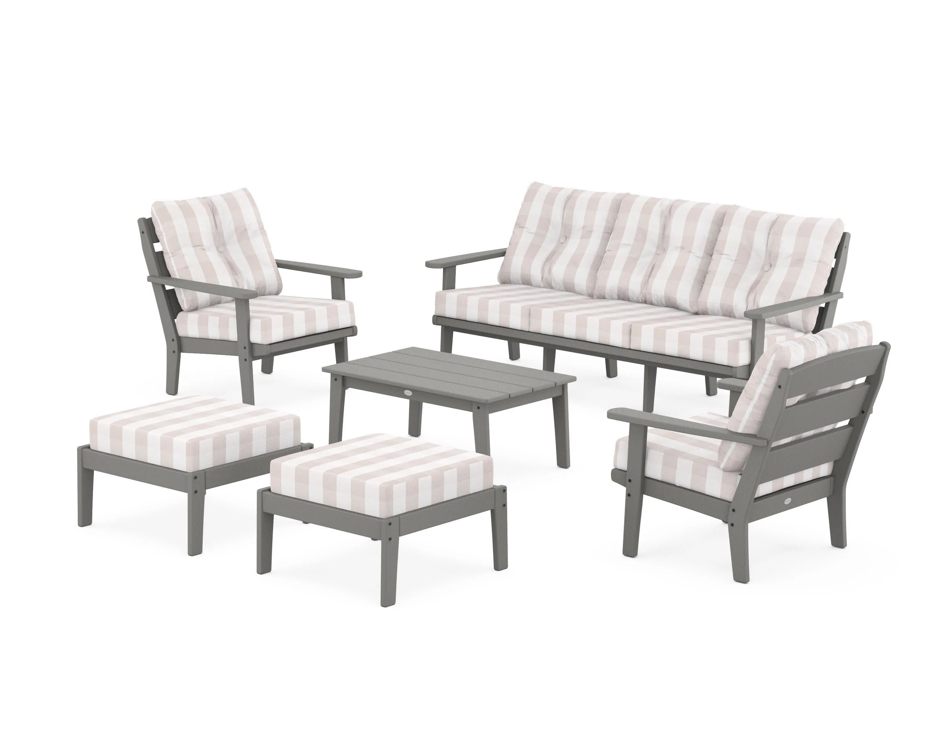 Lakeside 6-Piece Lounge Sofa Set - Image 89
