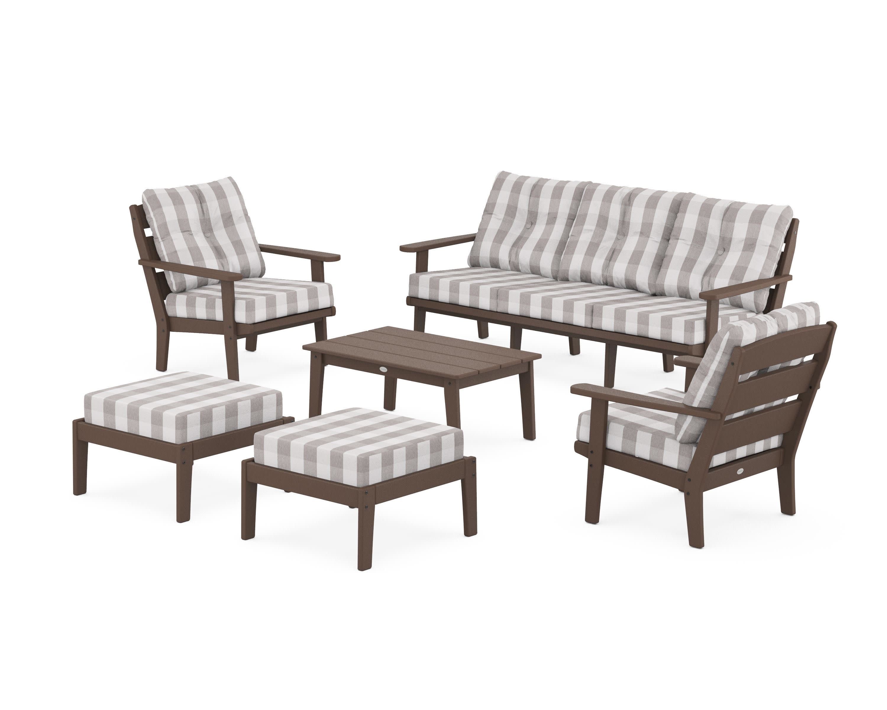 Lakeside 6-Piece Lounge Sofa Set - Image 9