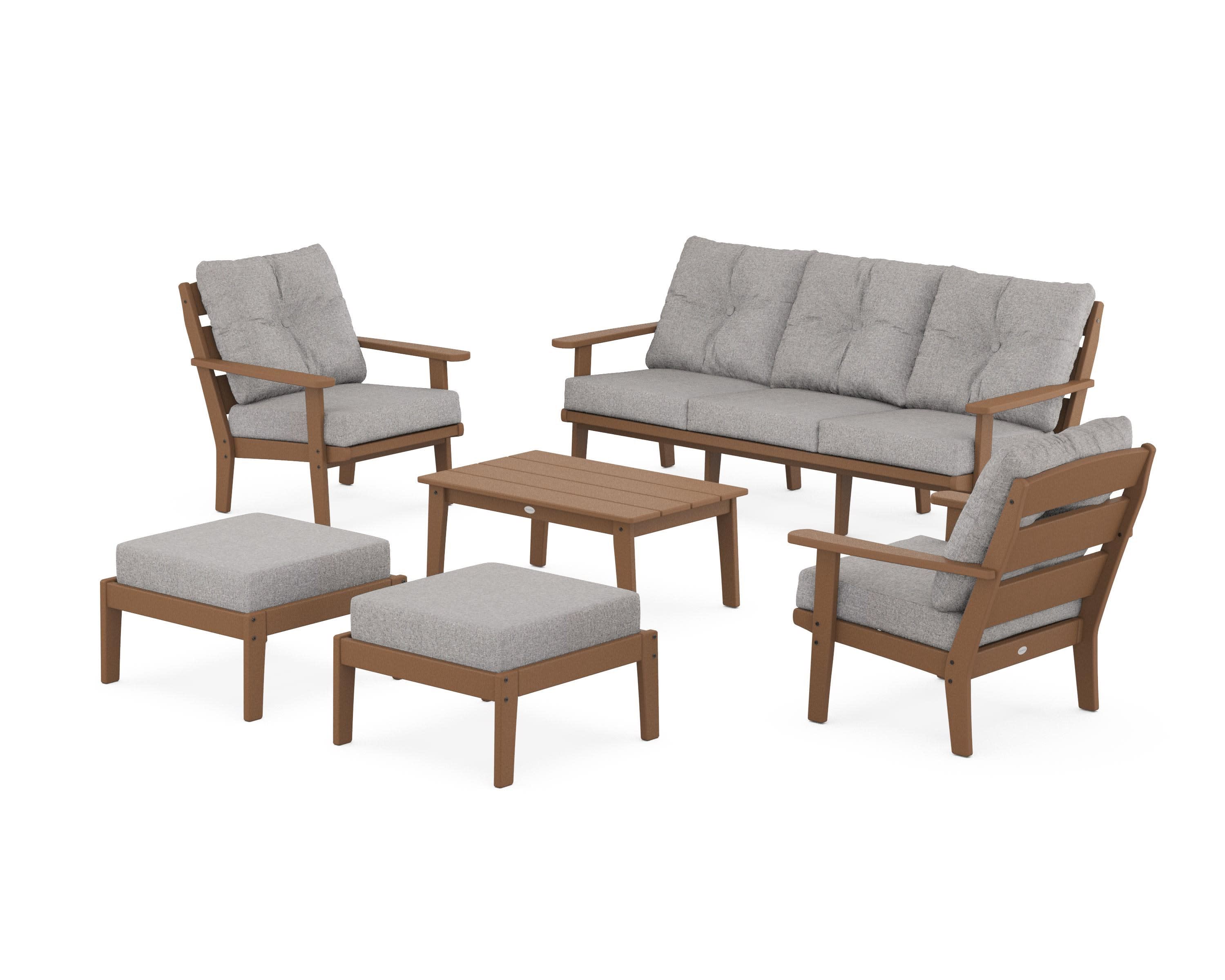 Lakeside 6-Piece Lounge Sofa Set - Image 90