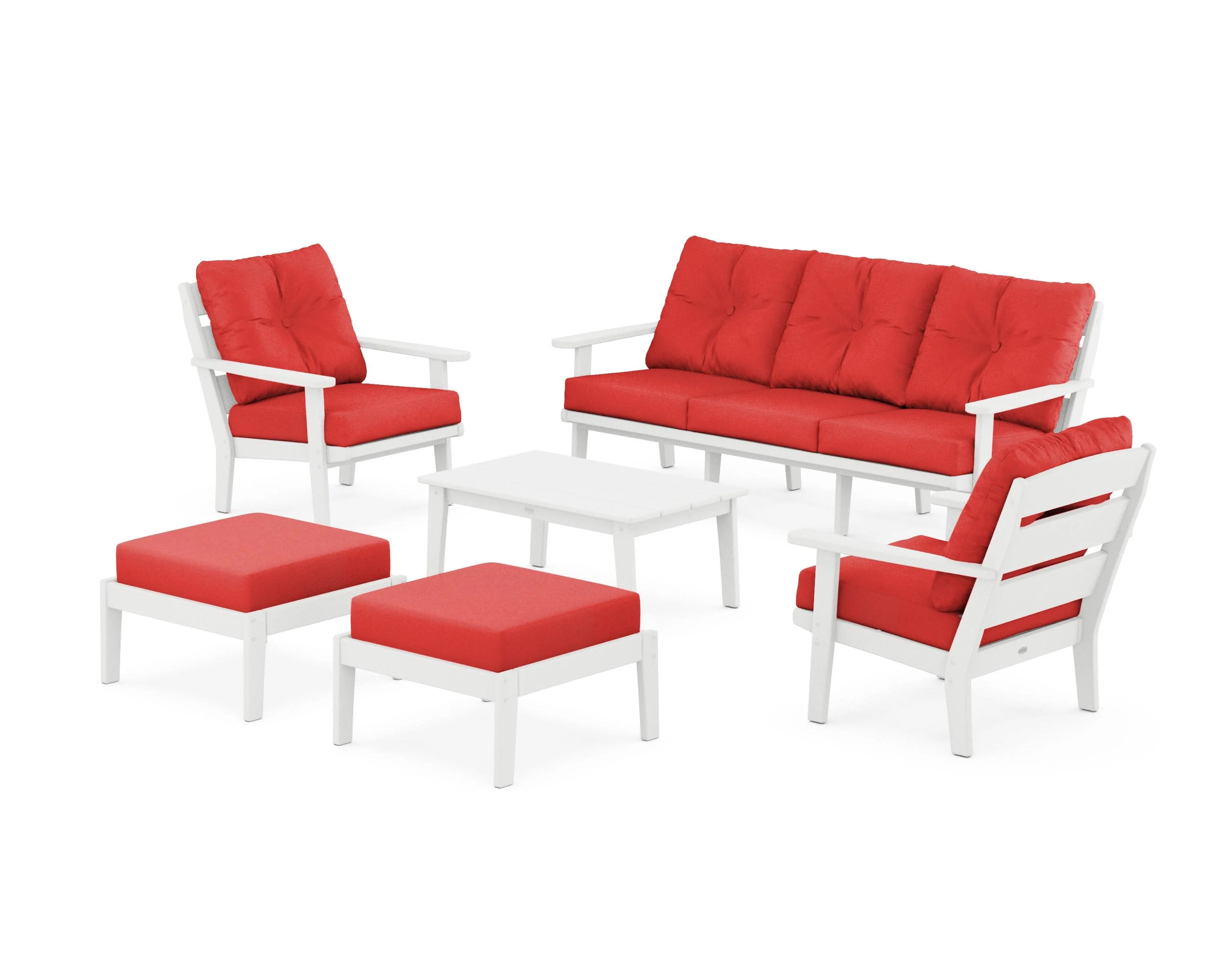 Lakeside 6-Piece Lounge Sofa Set - Image 93