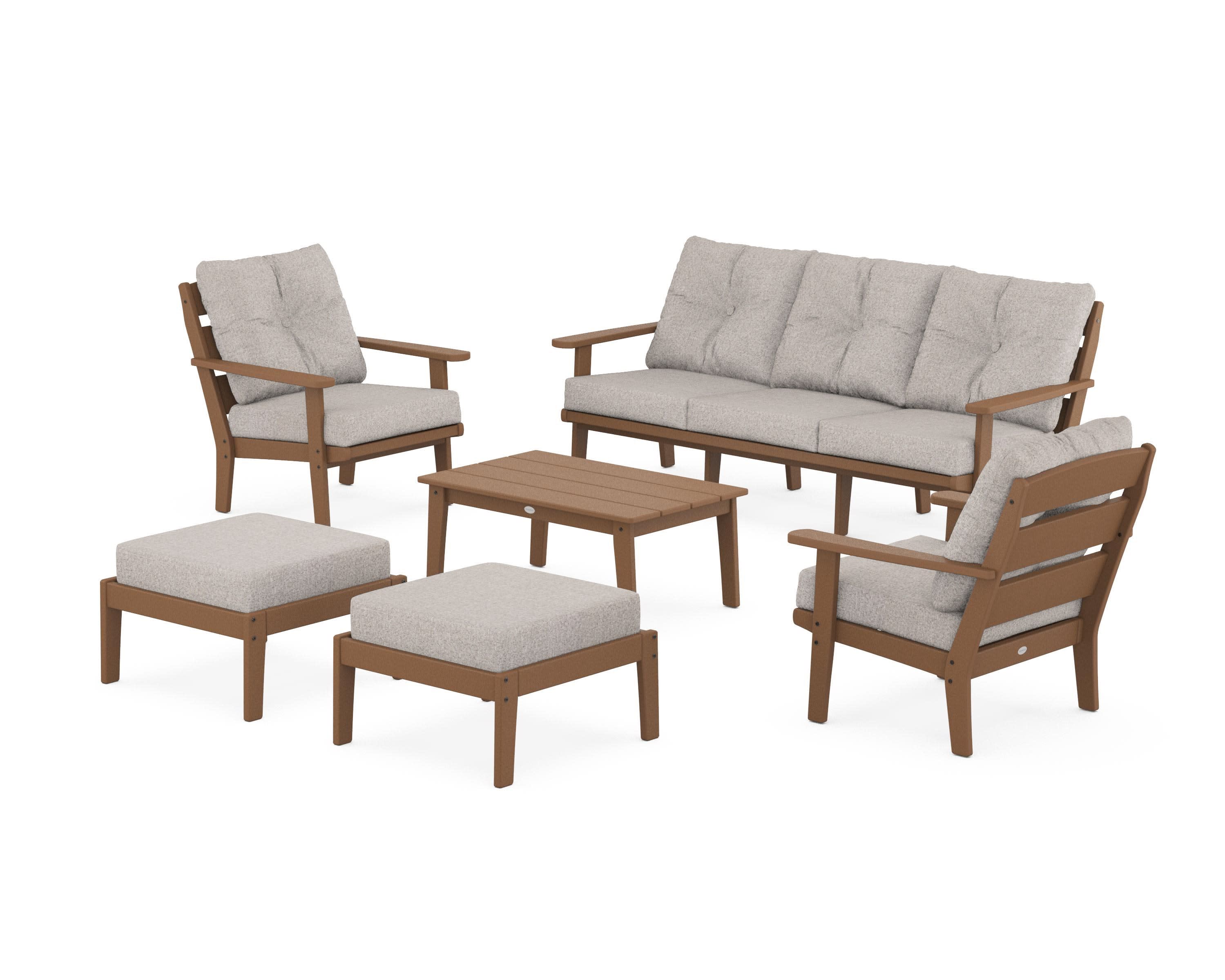 Lakeside 6-Piece Lounge Sofa Set - Image 95