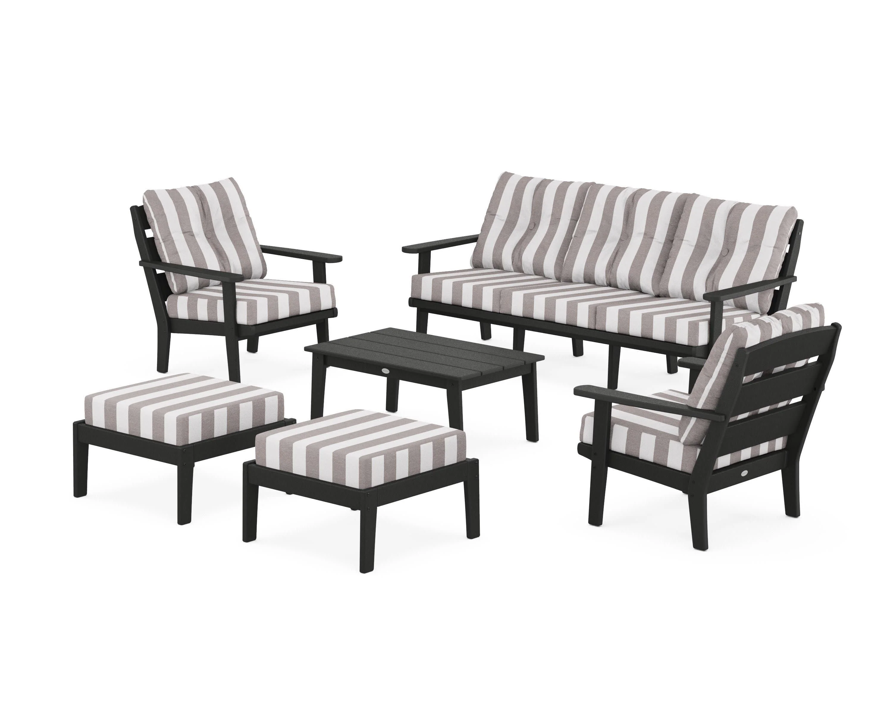Lakeside 6-Piece Lounge Sofa Set - Image 99