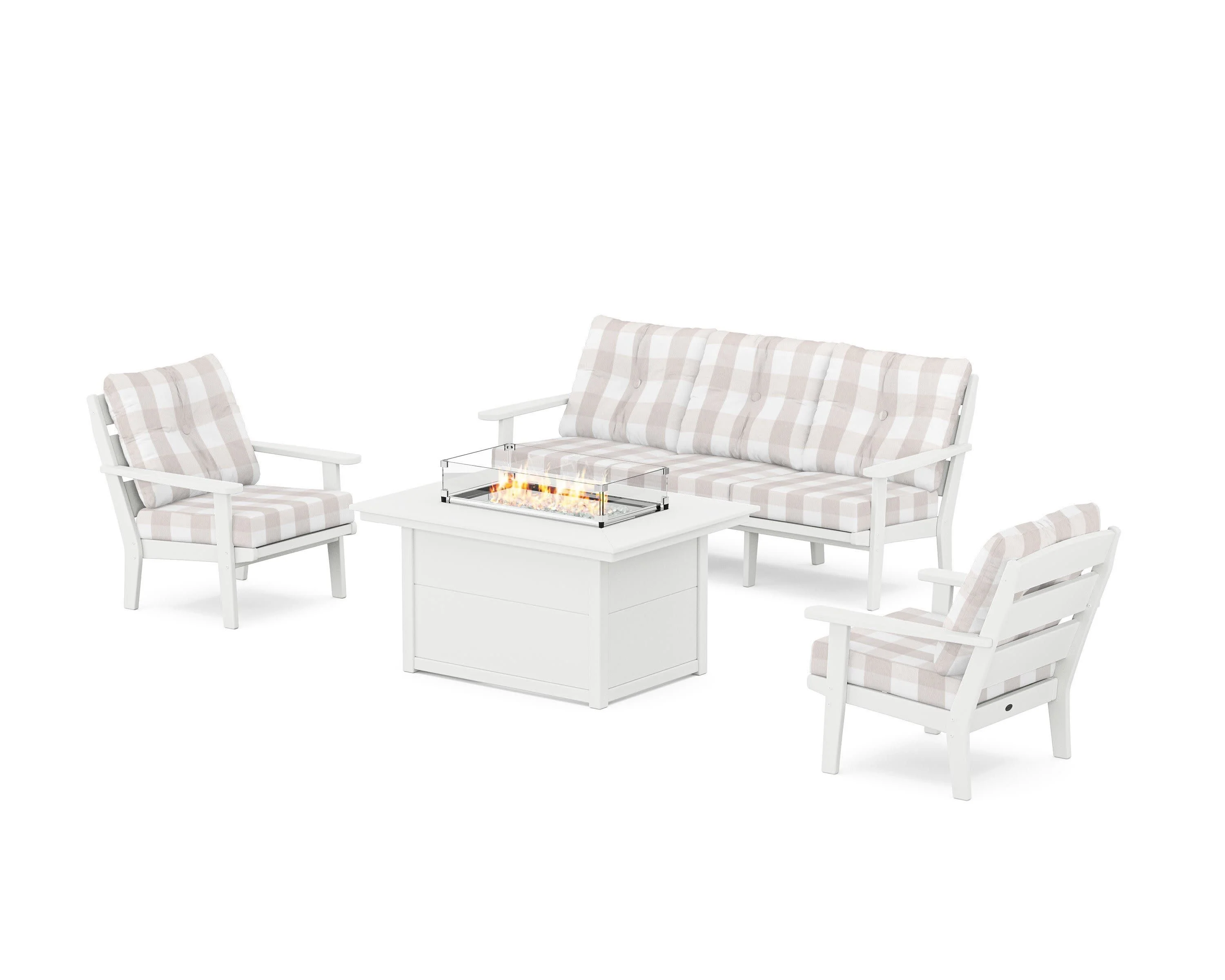 Lakeside Deep Seating Fire Pit Table Set - Image 102