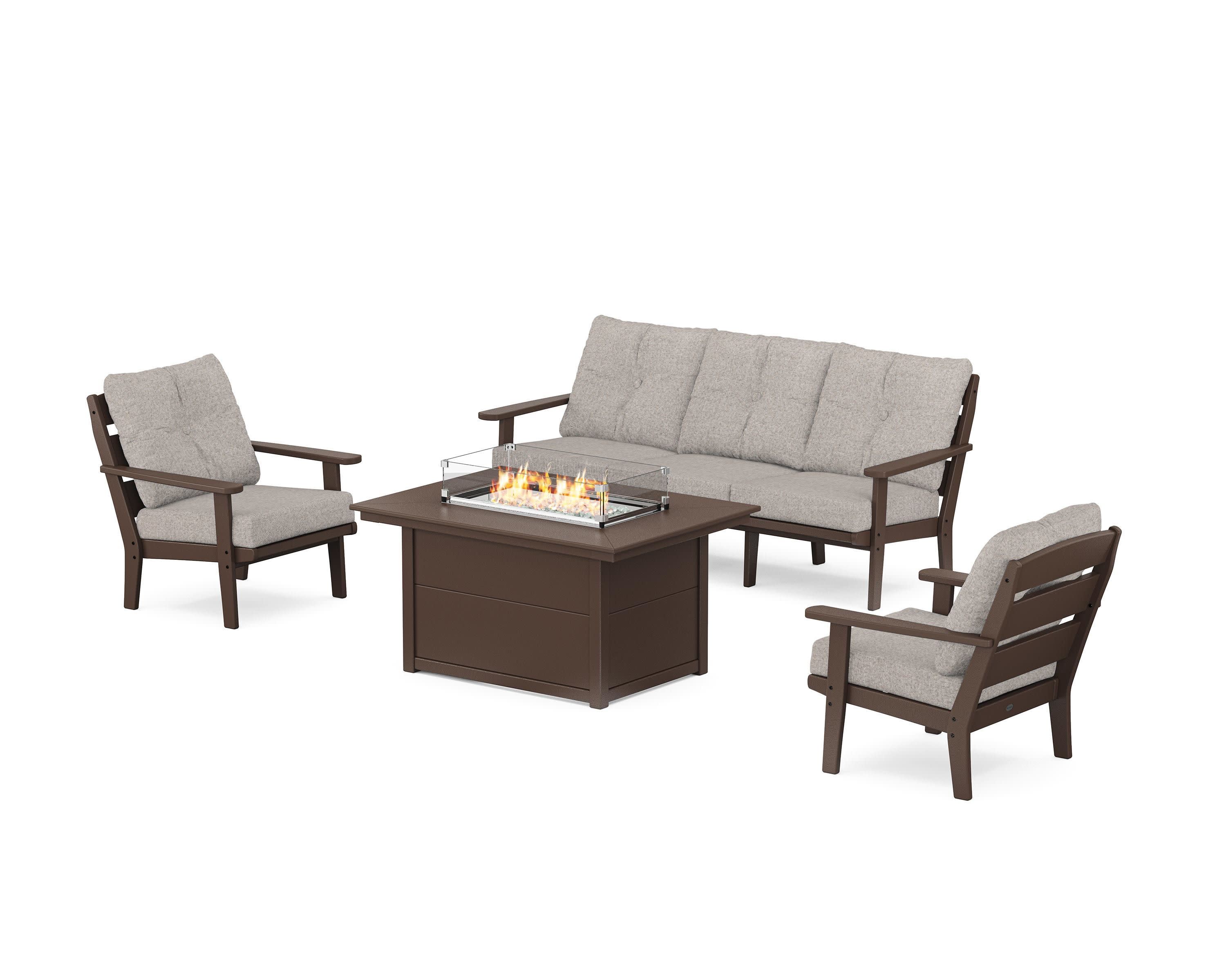 Lakeside Deep Seating Fire Pit Table Set - Image 114