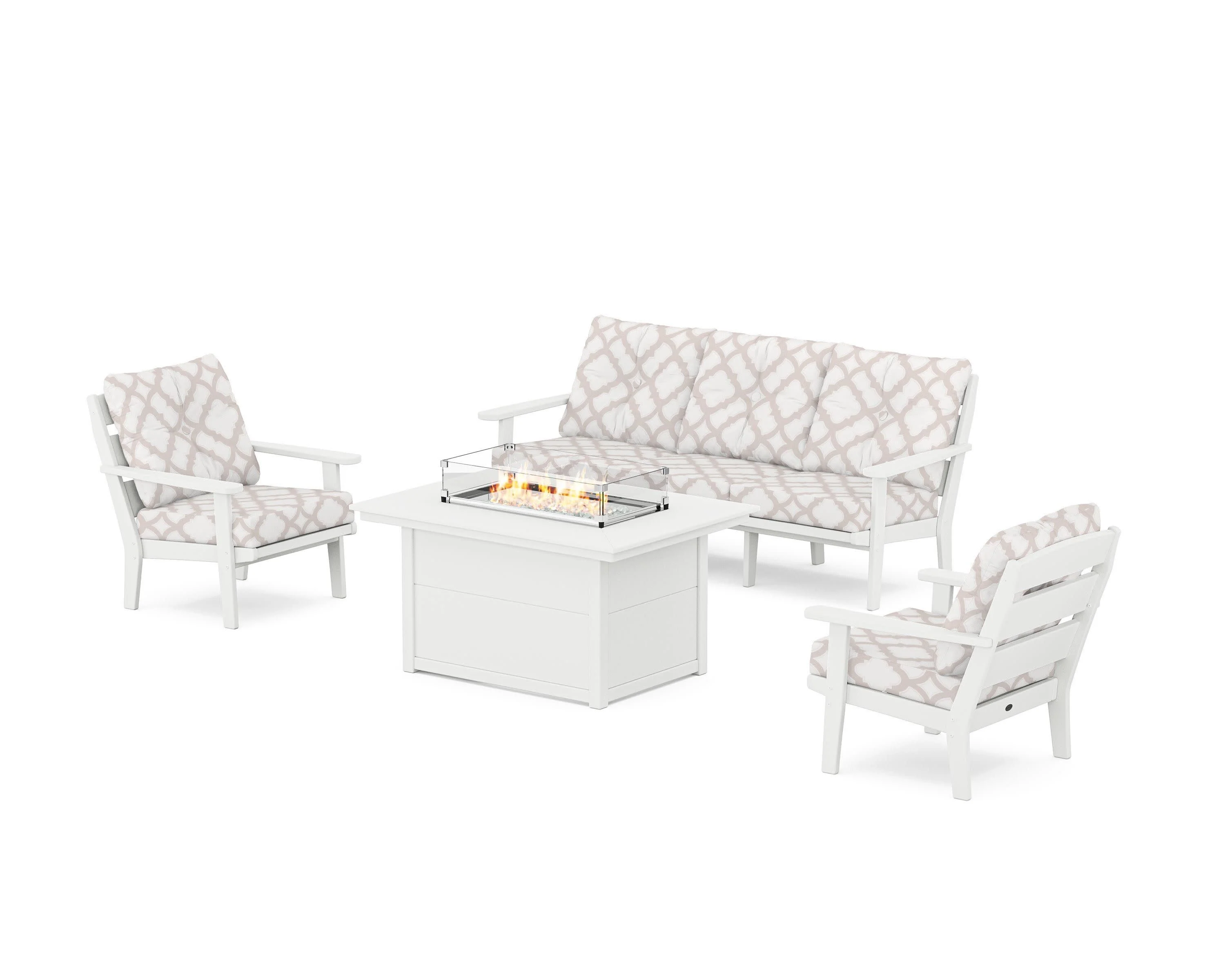 Lakeside Deep Seating Fire Pit Table Set - Image 115