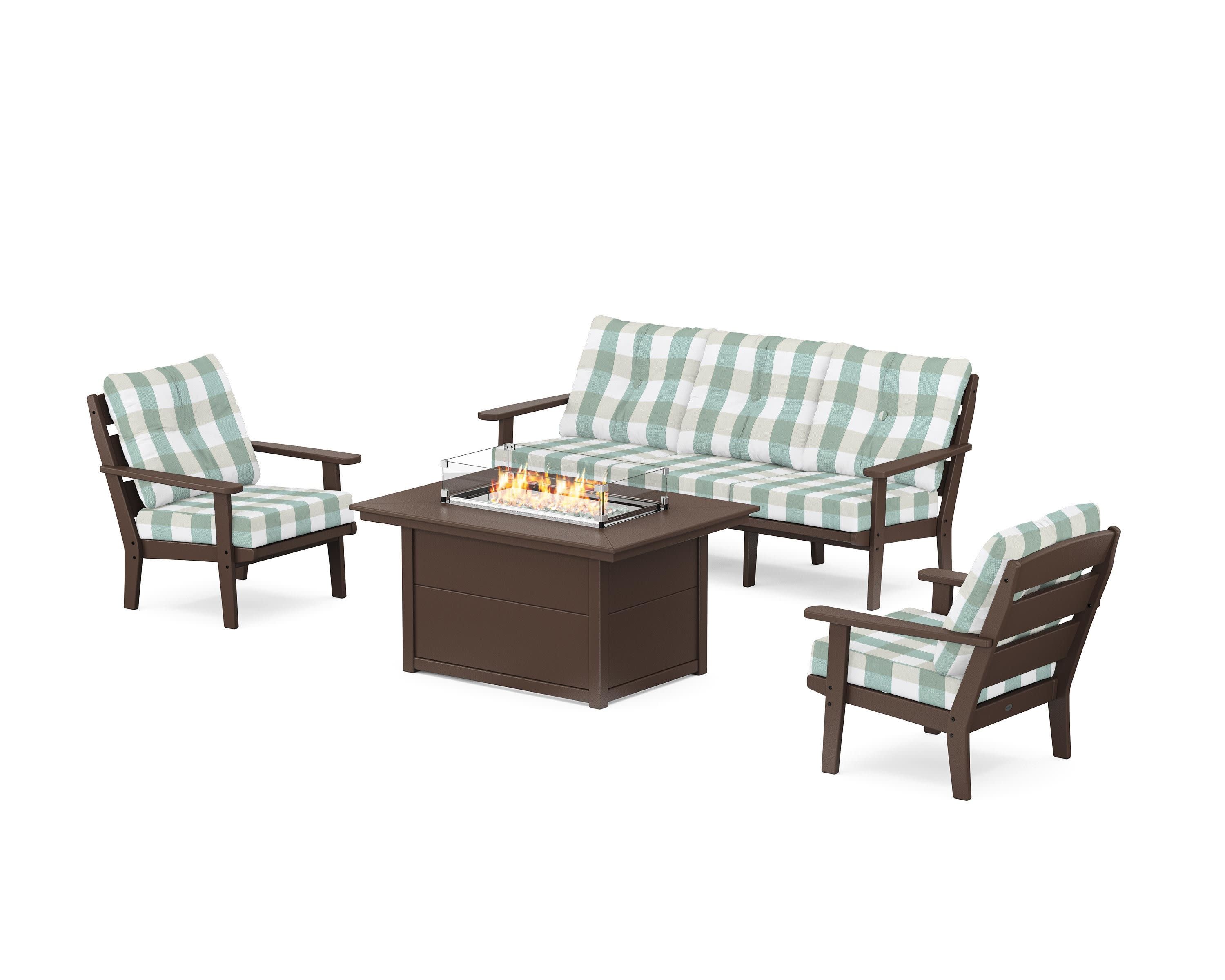 Lakeside Deep Seating Fire Pit Table Set - Image 177