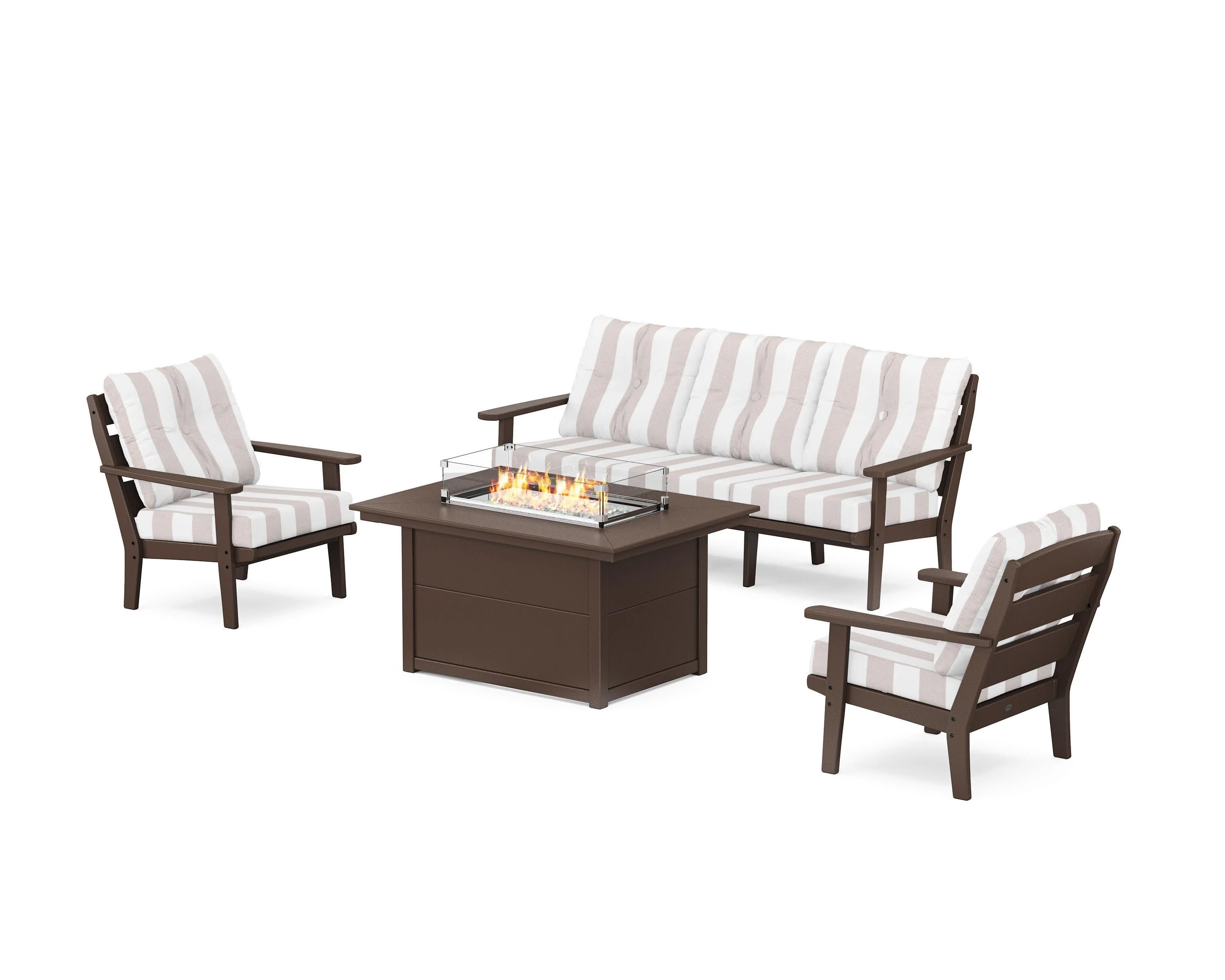 Lakeside Deep Seating Fire Pit Table Set - Image 181