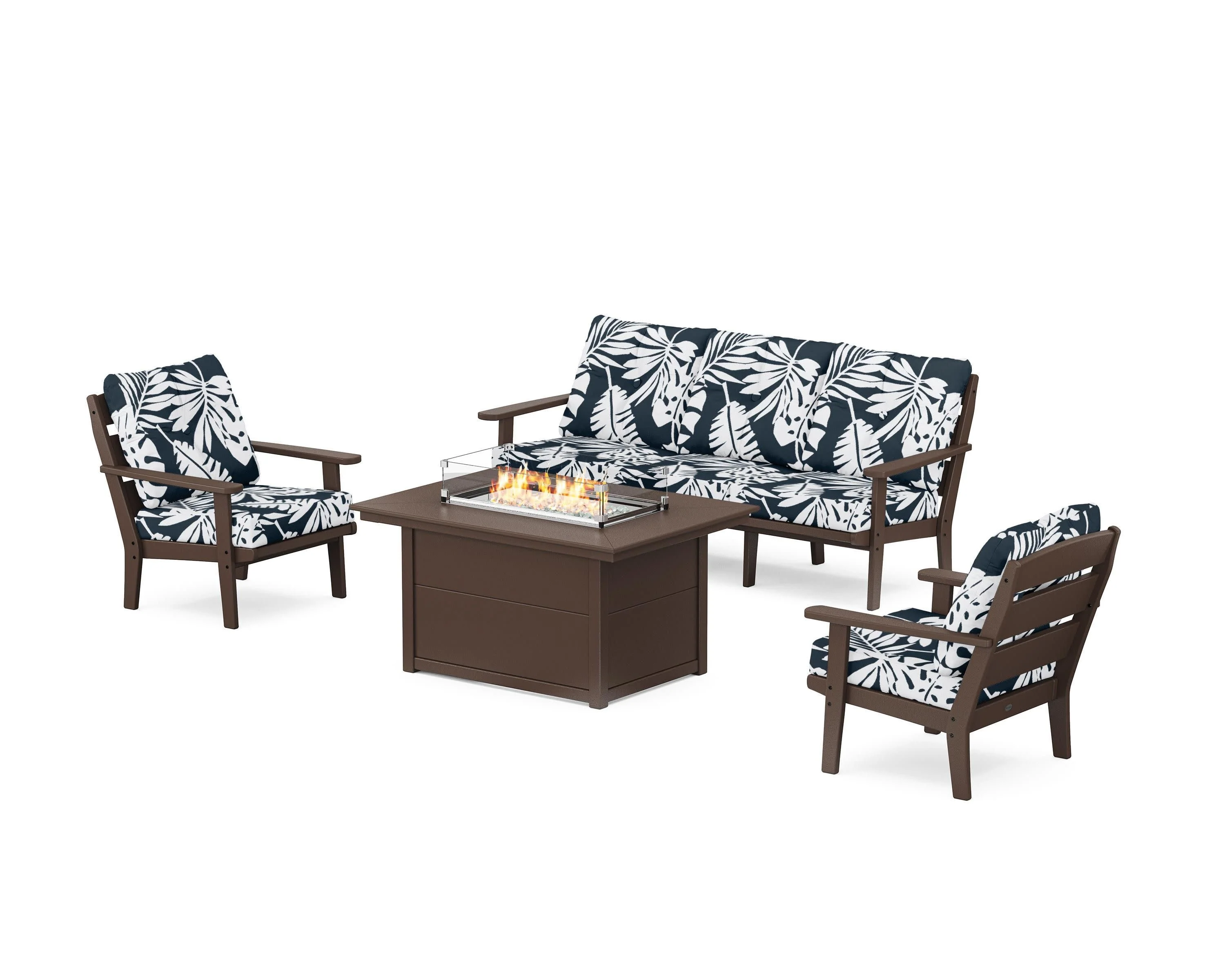 Lakeside Deep Seating Fire Pit Table Set - Image 29