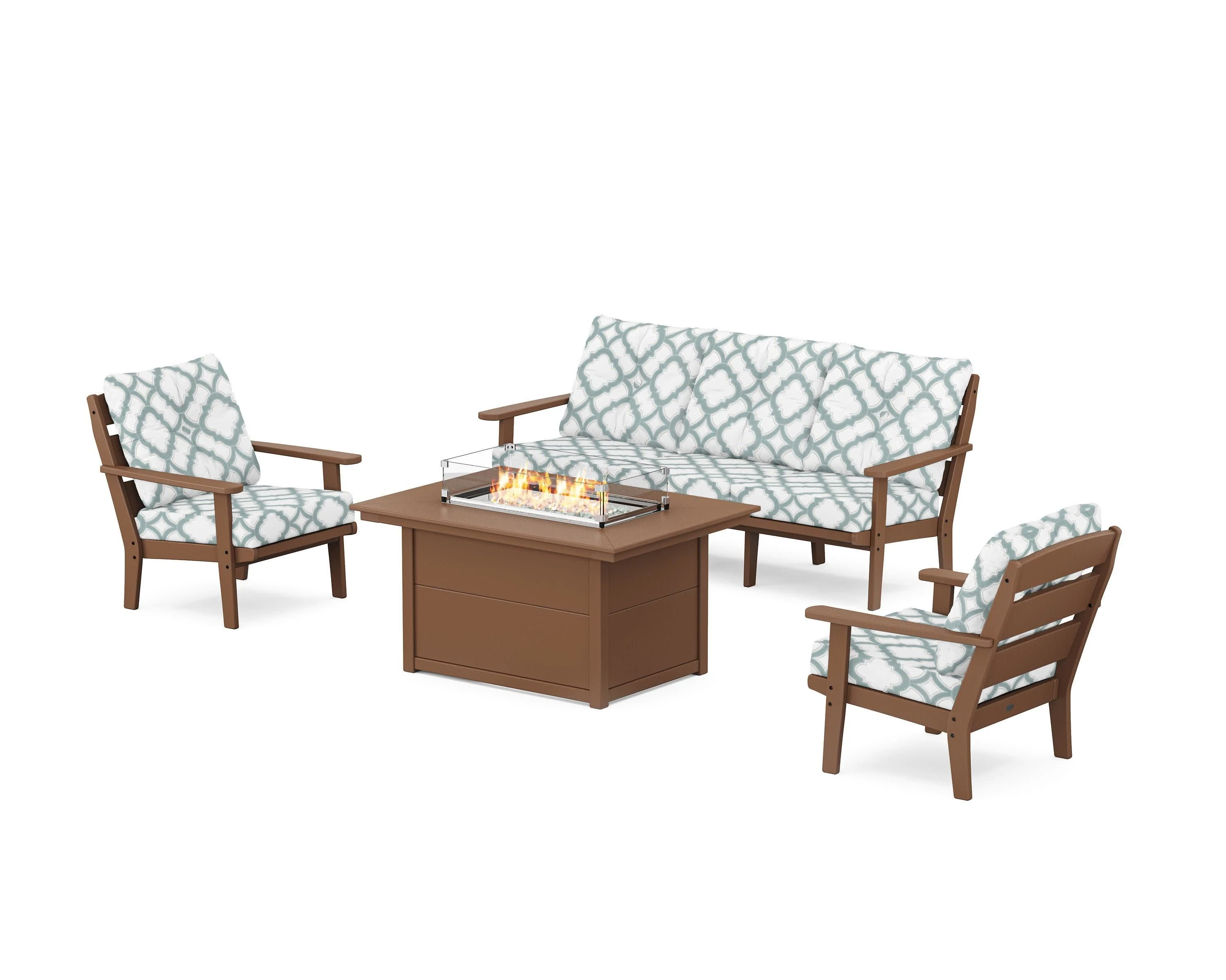 Lakeside Deep Seating Fire Pit Table Set - Image 48