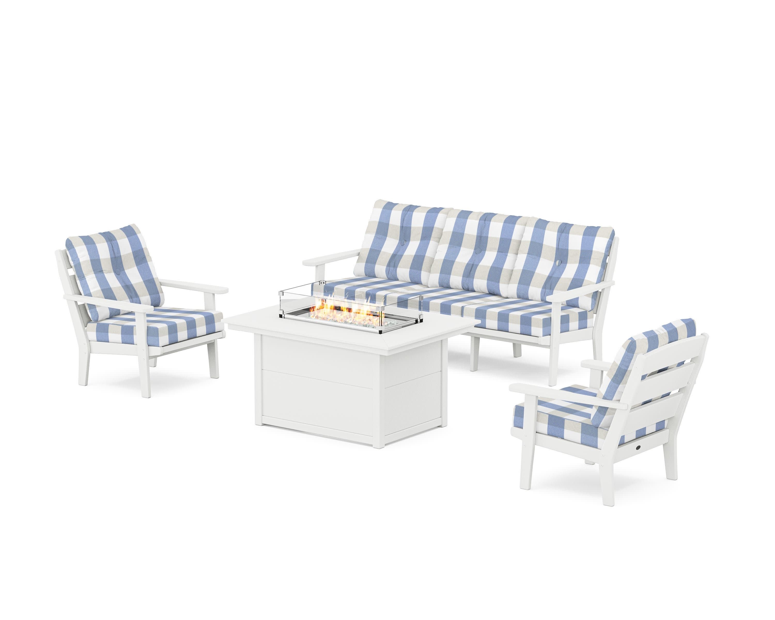 Lakeside Deep Seating Fire Pit Table Set - Image 51